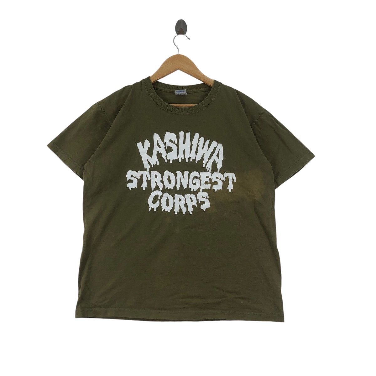 Vintage KASHIWA STRONGEST CORPS Reysol Football Fans Tee Shirt Top Size US L / EU 52-54 / 3 - 1 Thumbnail