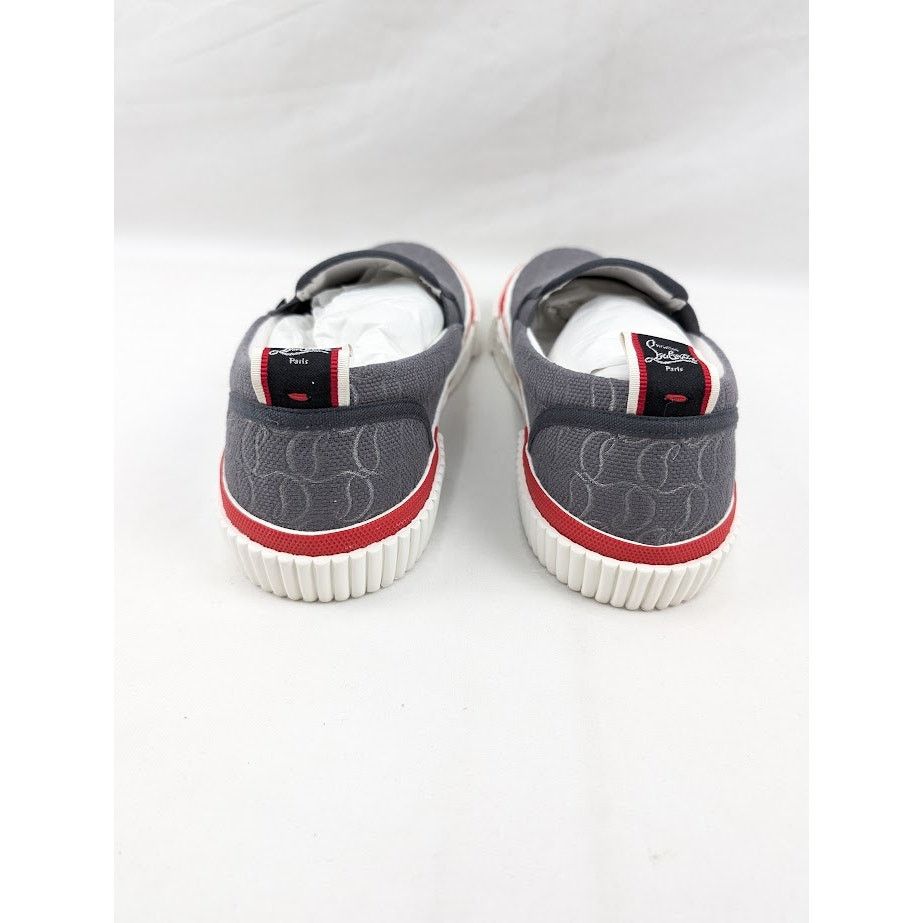 Christian Louboutin o1rshd1 Pedro Boat Flat Sneakers in Smoky Size US 11 / EU 44 - 18 Thumbnail