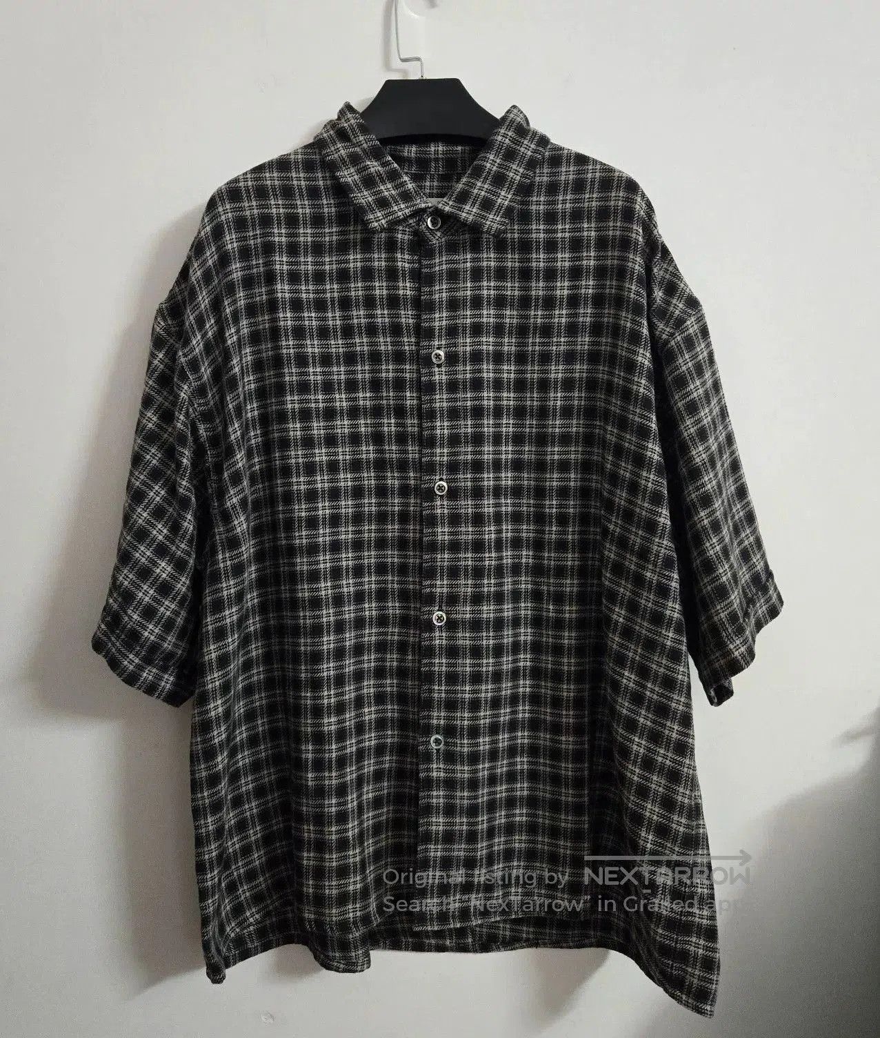 Steven Alan Steven Alan Black Brown Plaid Shirt. Size US L / EU 52-54 / 3 - 1 Thumbnail