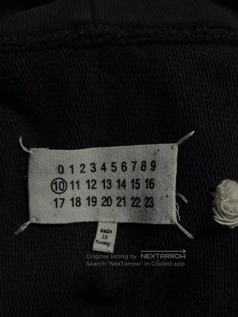 Maison Margiela Stylish Maison Margiela Zipper Hoodie Sweatshirt. Size US L / EU 52-54 / 3 - 3 Thumbnail
