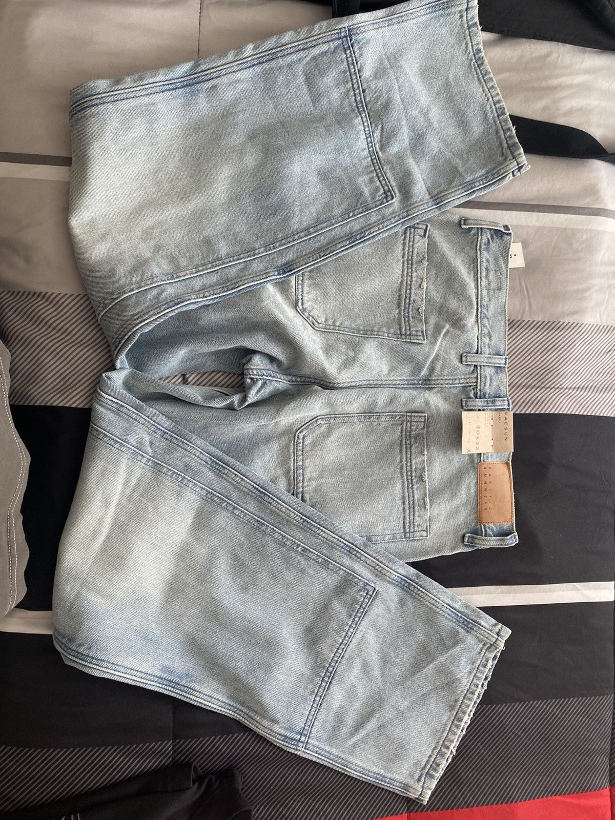 Pacsun PacSun Blue Baggy Jeans Size US 32 / EU 48 - 3 Thumbnail