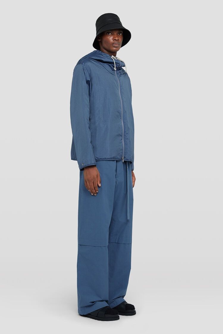 Jil Sander o1w1db10825 Trousers in Blue Size US 30 / EU 46 - 2 Thumbnail