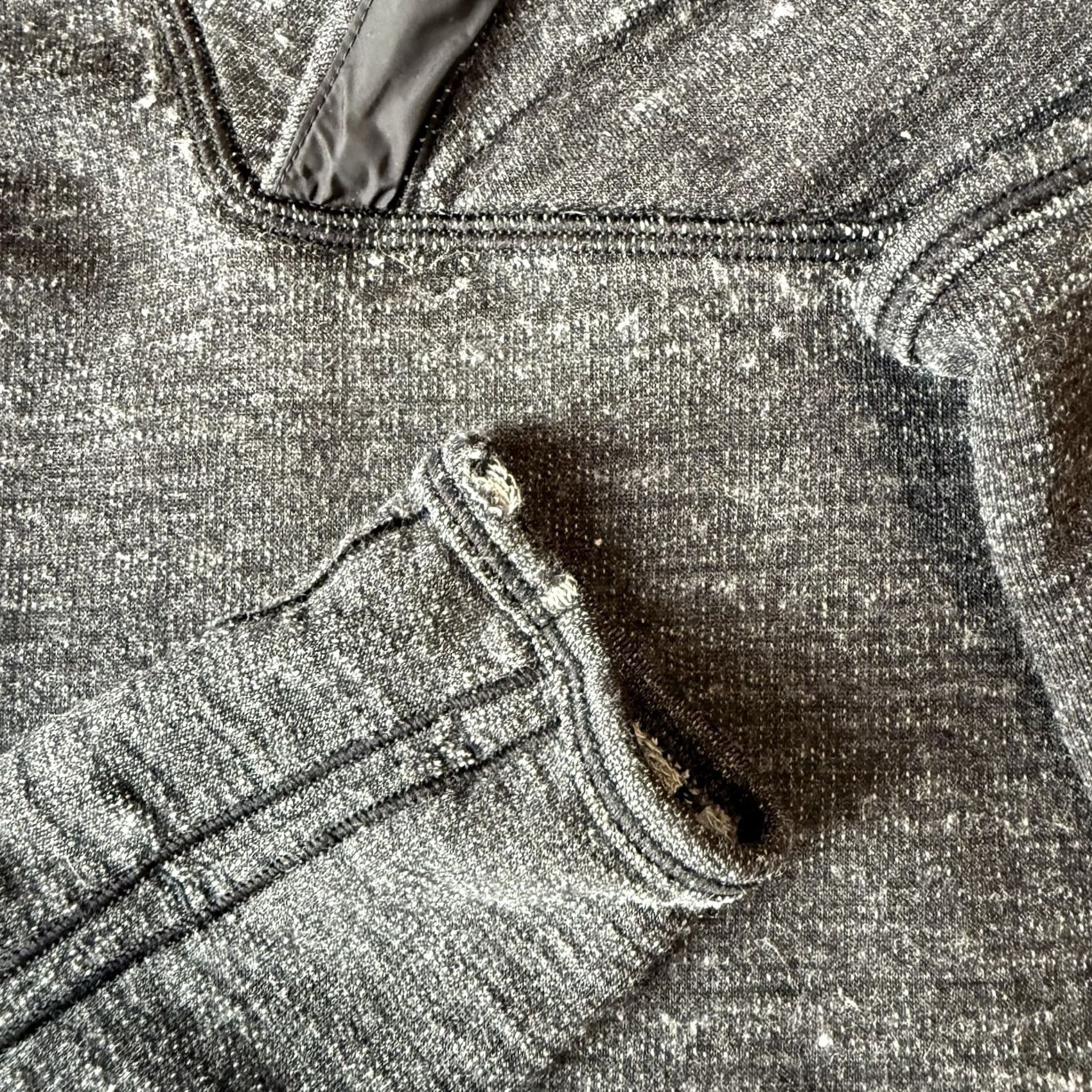 Lululemon Lululemon Hoodie 4 Dark Gray Cowl Neck Pullover Wool Blend Athleisure Yoga Hoodie Womens M Gray Size M / US 6-8 / IT 42-44 - 5 Thumbnail