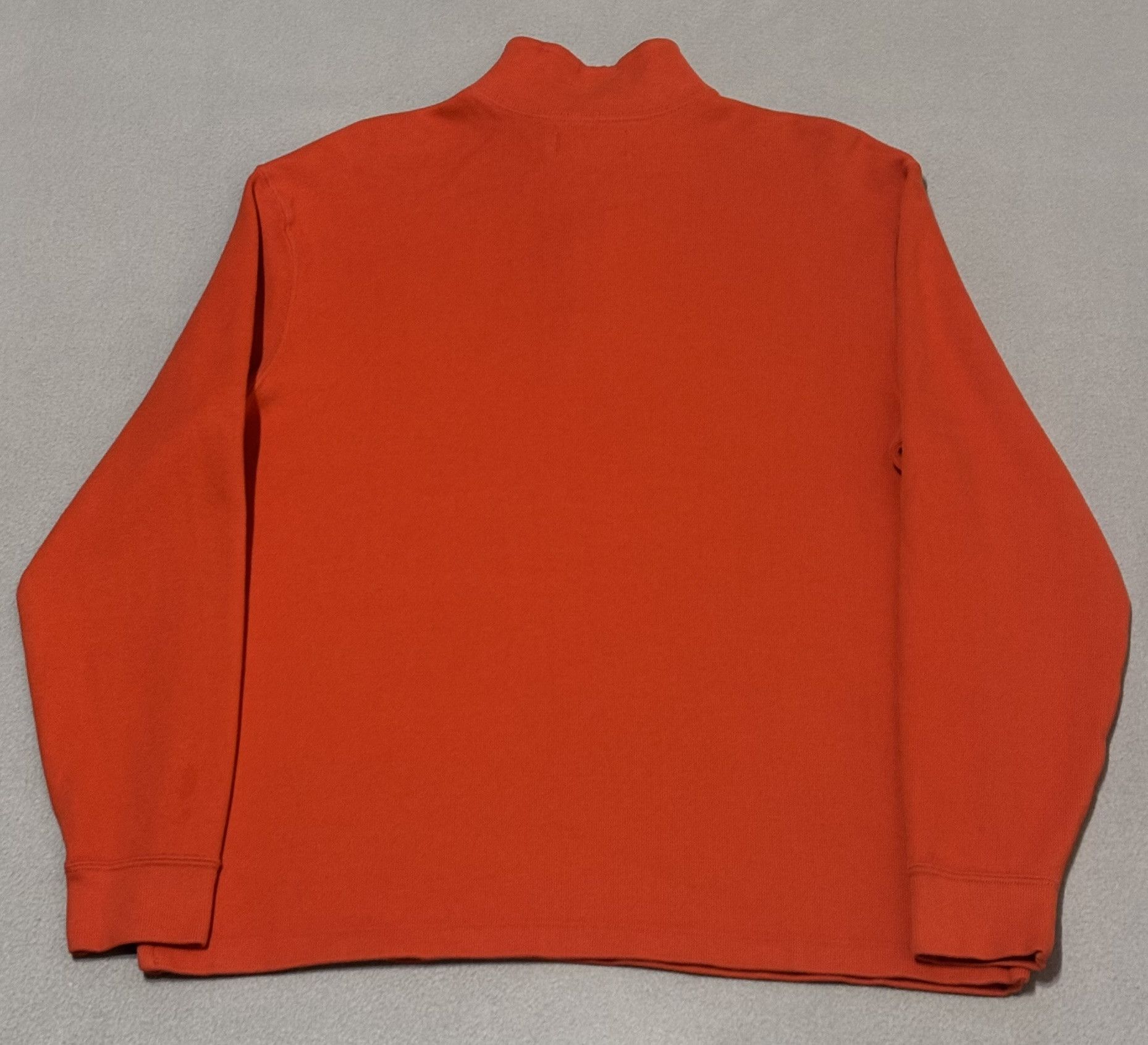 Polo Ralph Lauren Polo Ralph Lauren 1/4 zip sweatshirt orange large Size US L / EU 52-54 / 3 - 12 Thumbnail
