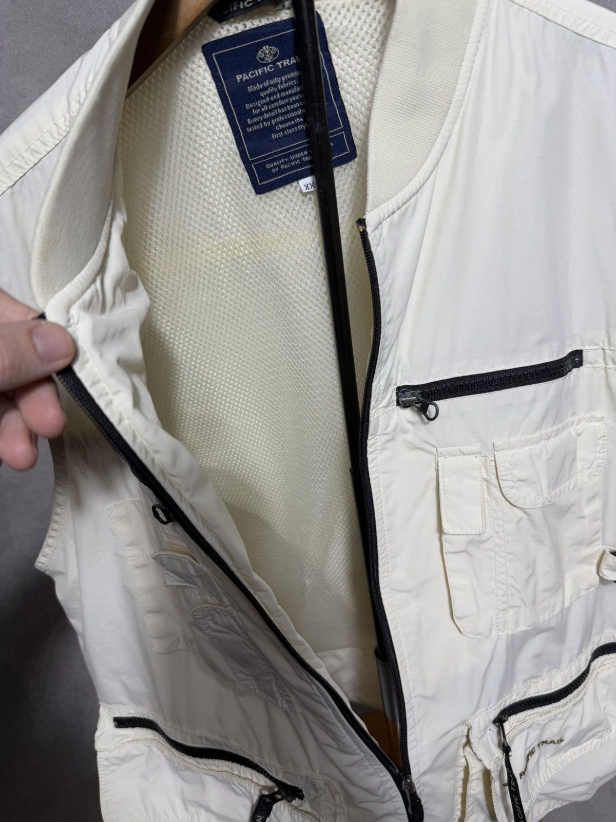Pacific Trail × Vintage Gilet Pacific Trail Zip Cropped Boxy Fit 90s Vintage Size US L / EU 52-54 / 3 - 10 Thumbnail