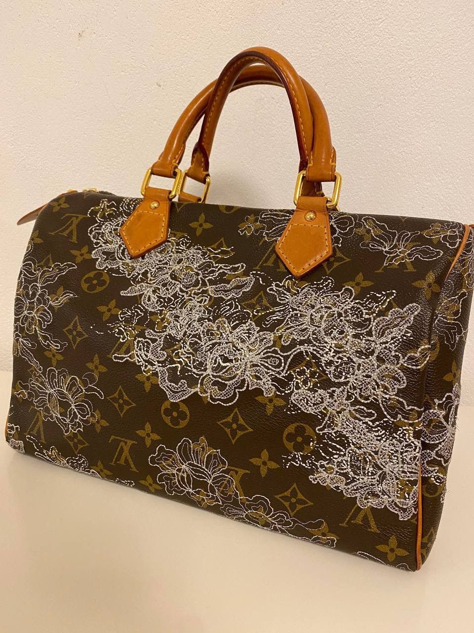 Louis Vuitton Louis Vuitton Monogram Dentelle Speedy 30 monogram wie neu Size ONE SIZE - 5 Thumbnail
