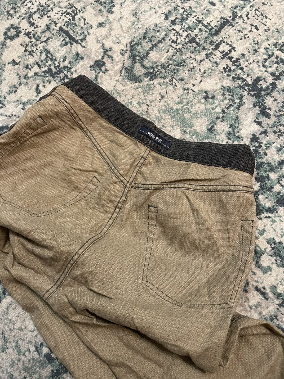 Global Work × Japanese Brand Global Work Japan Century Sashiko Denim (Kapital Style) Size US 30 / EU 46 - 24 Thumbnail