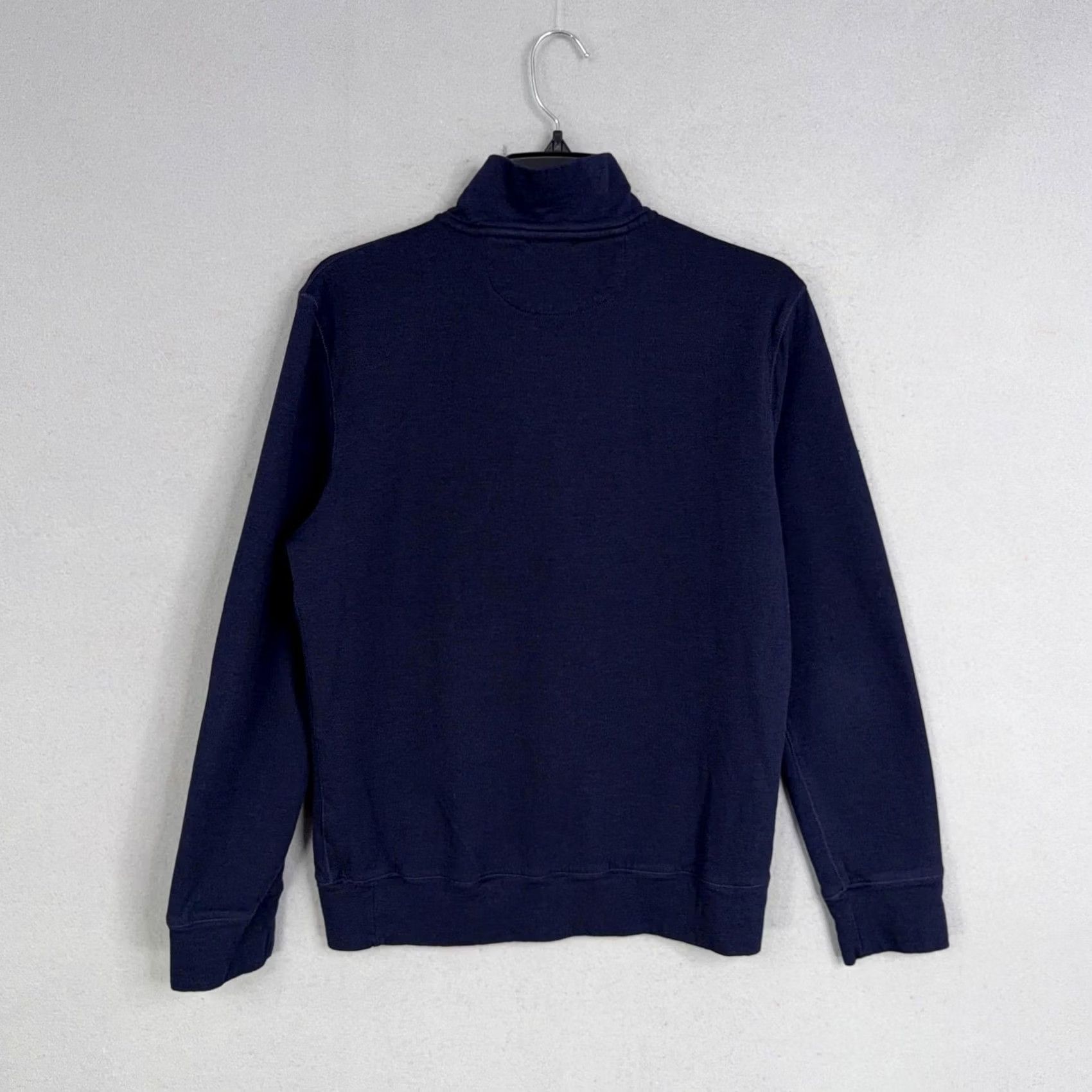 Vintage Tahari Sweater Mens M Blue Quarter Zip Mock Neck Knit Pullover Soft Casual Size US M / EU 48-50 / 2 - 5 Thumbnail