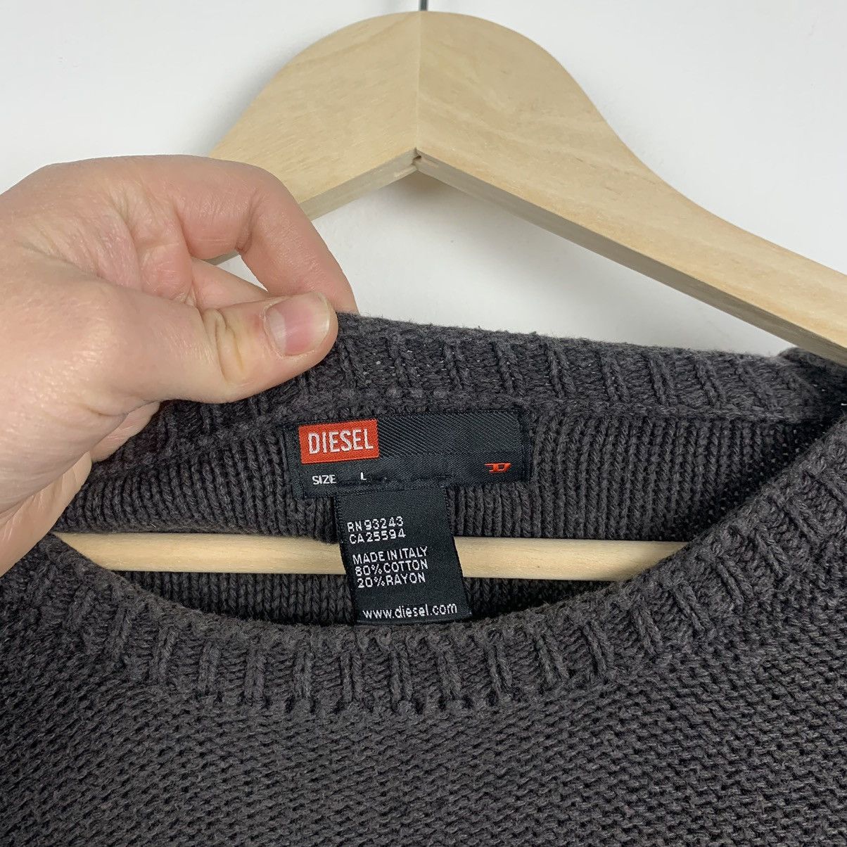 Diesel Vintage Diesel Heavyweight Knit Sweater Brown Size L Size US L / EU 52-54 / 3 - 9 Thumbnail