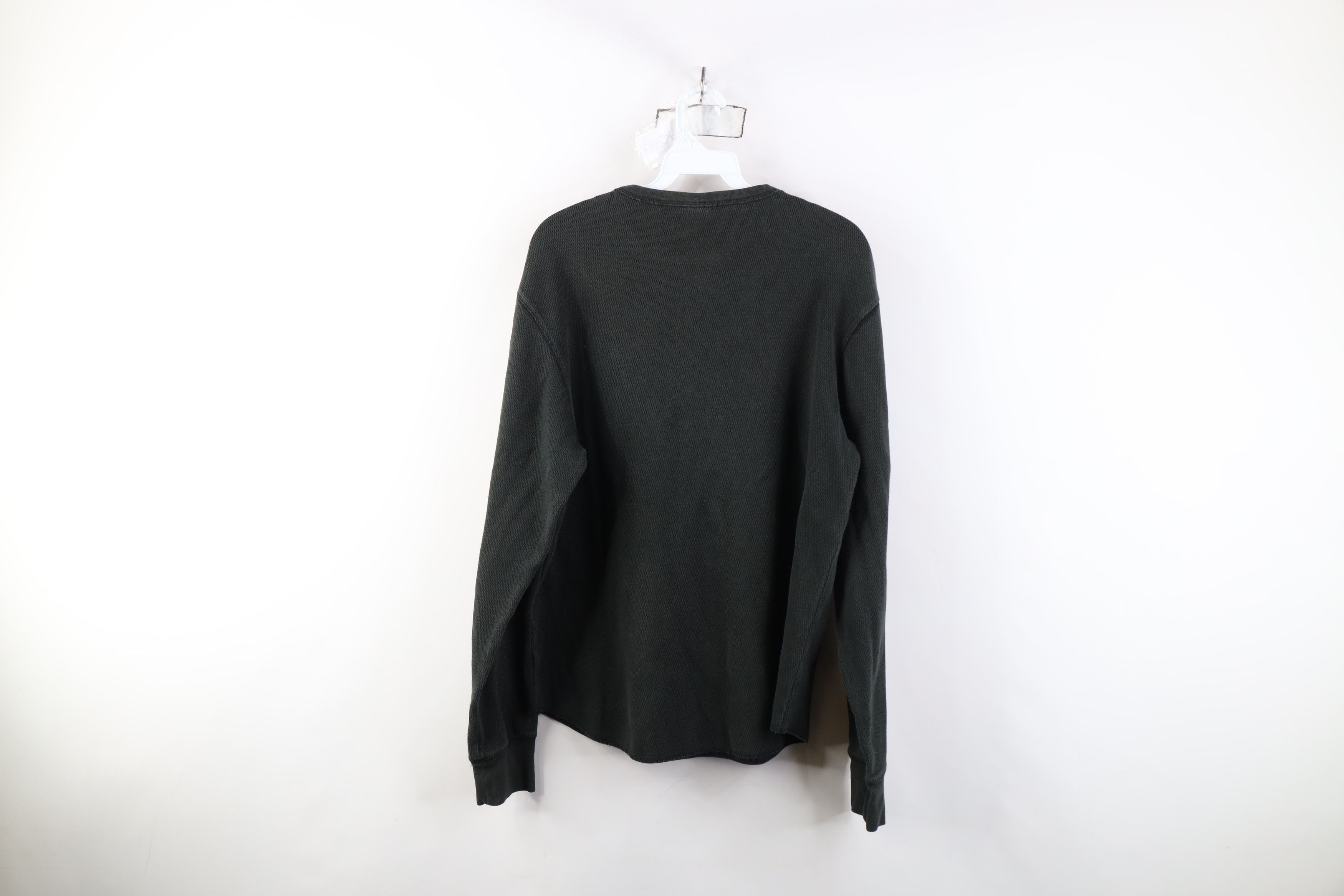 Gap Vintage 90s Y2K Gap Thermal Waffle Knit Long Sleeve T-Shirt Size US L / EU 52-54 / 3 - 10 Thumbnail