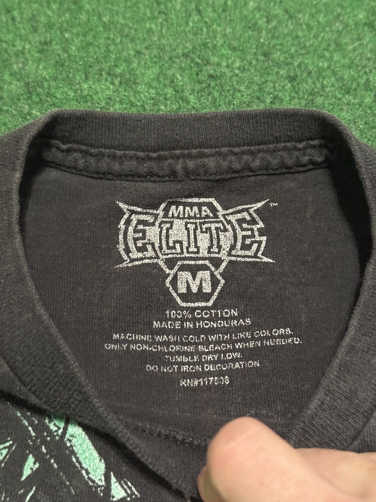 Affliction Vintage MMA Elite Skull Gothic Cross M Grunge Punk T Shirt Size US M / EU 48-50 / 2 - 5 Thumbnail