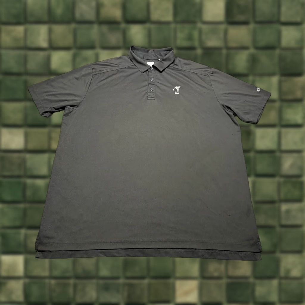 Callaway Disney Mickey Mouse Polo Shirt Mens 2XL Black Golf Performance