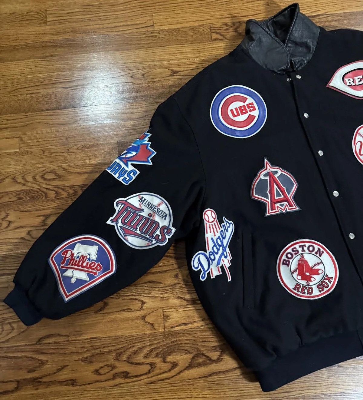 Jeff Hamilton Vintage Jeff Hamilton MLB Jacket (Size 6XL) Size US XXL / EU 58 / 5 - 3 Thumbnail