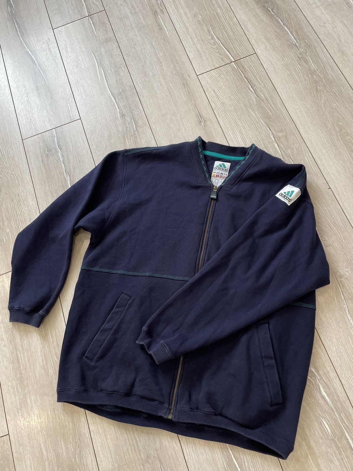 Adidas × Equipment × Vintage Adidas Equipment Vintage Half Zip Sweatshirt Men’s Size L Size US L / EU 52-54 / 3 - 2 Thumbnail