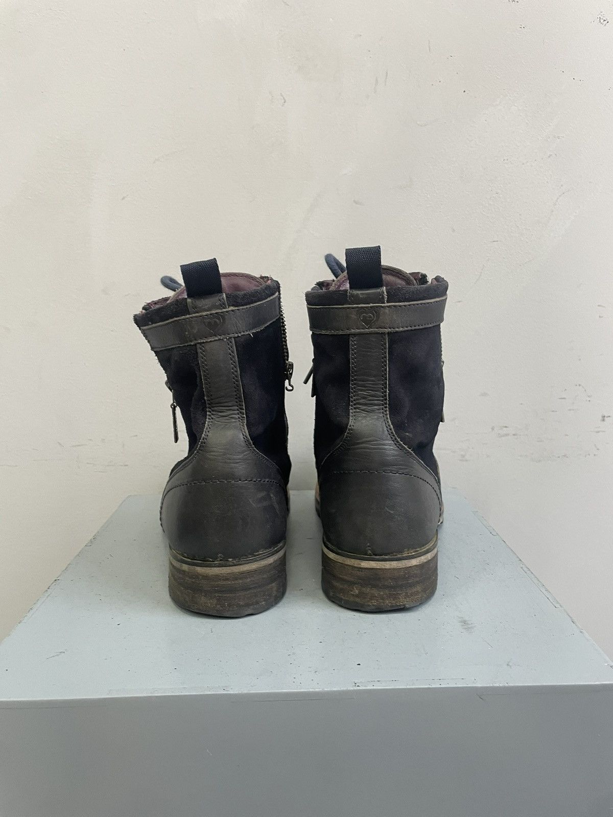 Undercover Combat boots zipper guidi style lace up avant garde vintage Size US 8 / EU 41 - 8 Thumbnail