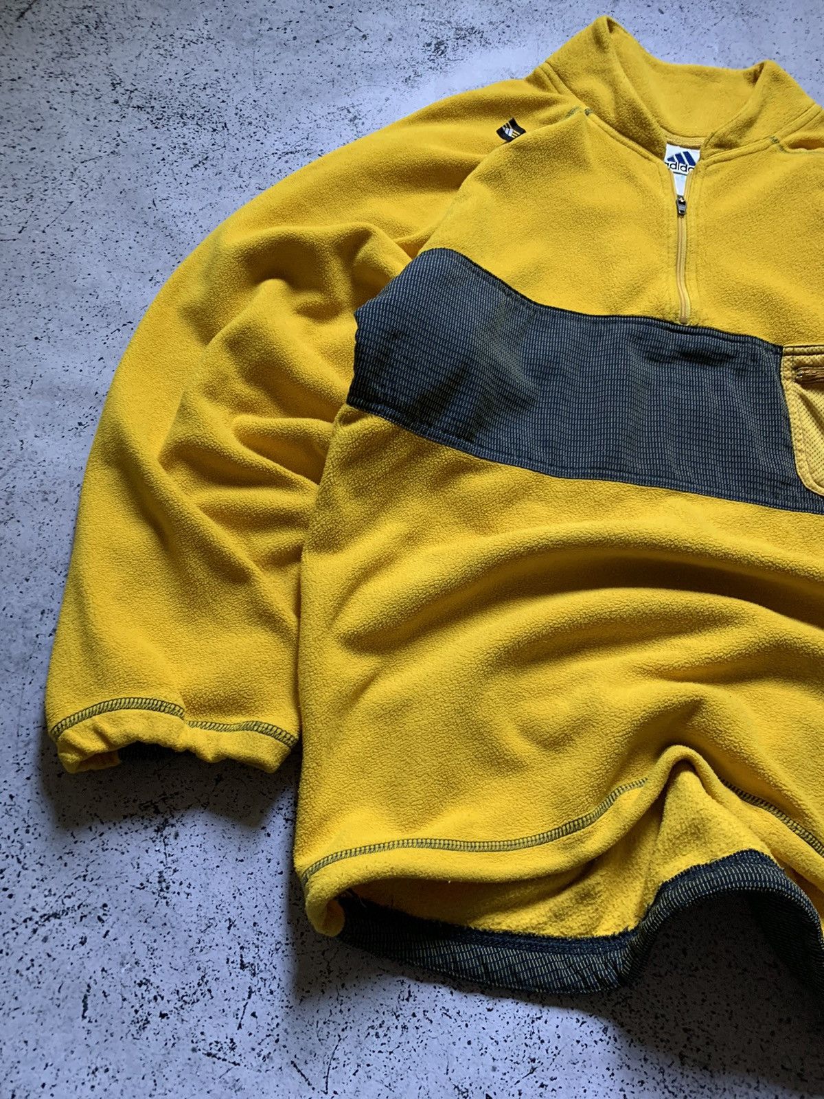 Adidas × Vintage Vintage Adidas Outdoor Life Fleece Sherpa Nylon Logo Y2K USA Size US M / EU 48-50 / 2 - 5 Thumbnail