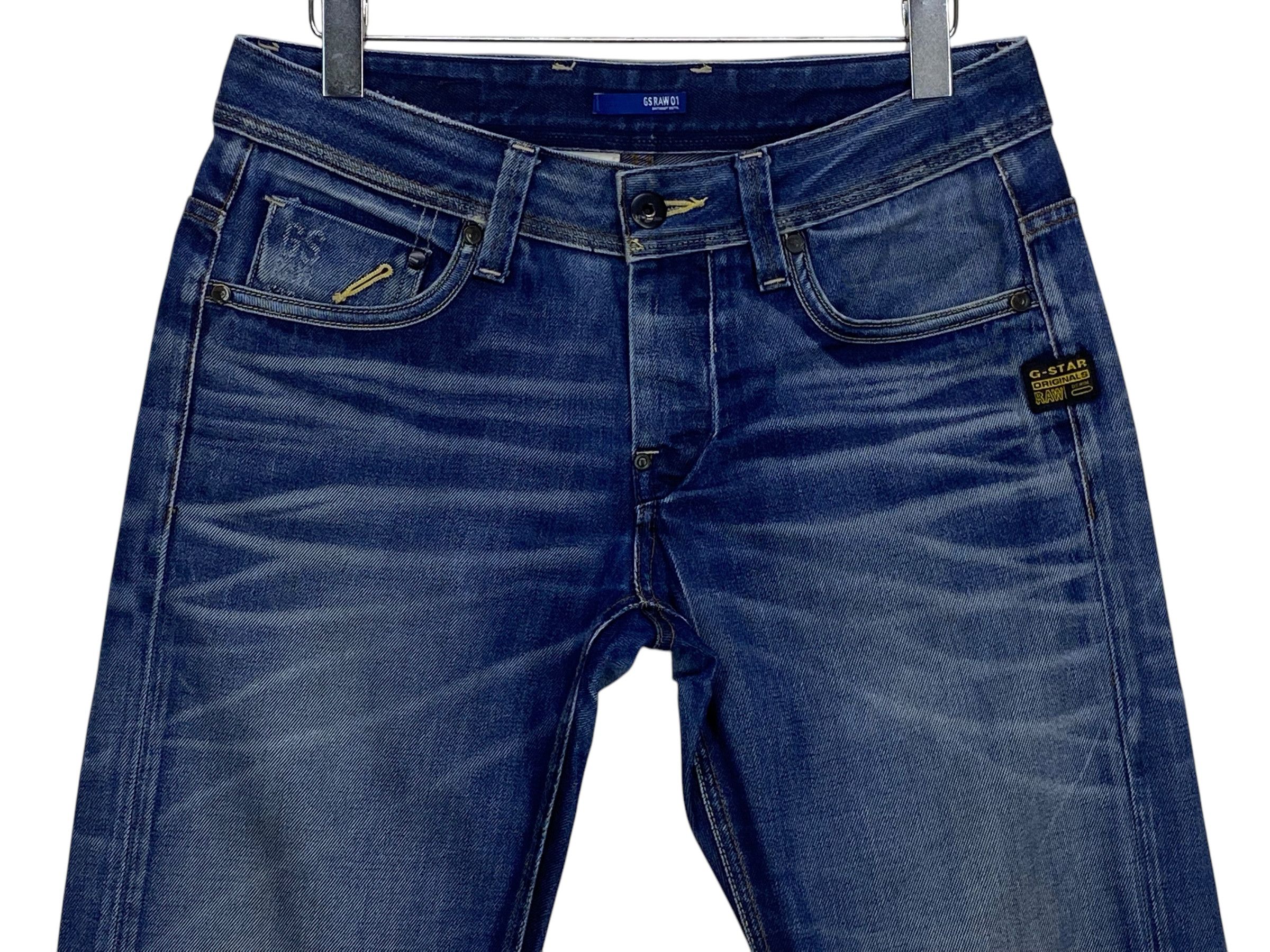 G-Star G-Star Raw Denim Jeans - Loose Fit Washed Blue Streetwear Size US 30 / EU 46 - 3 Thumbnail