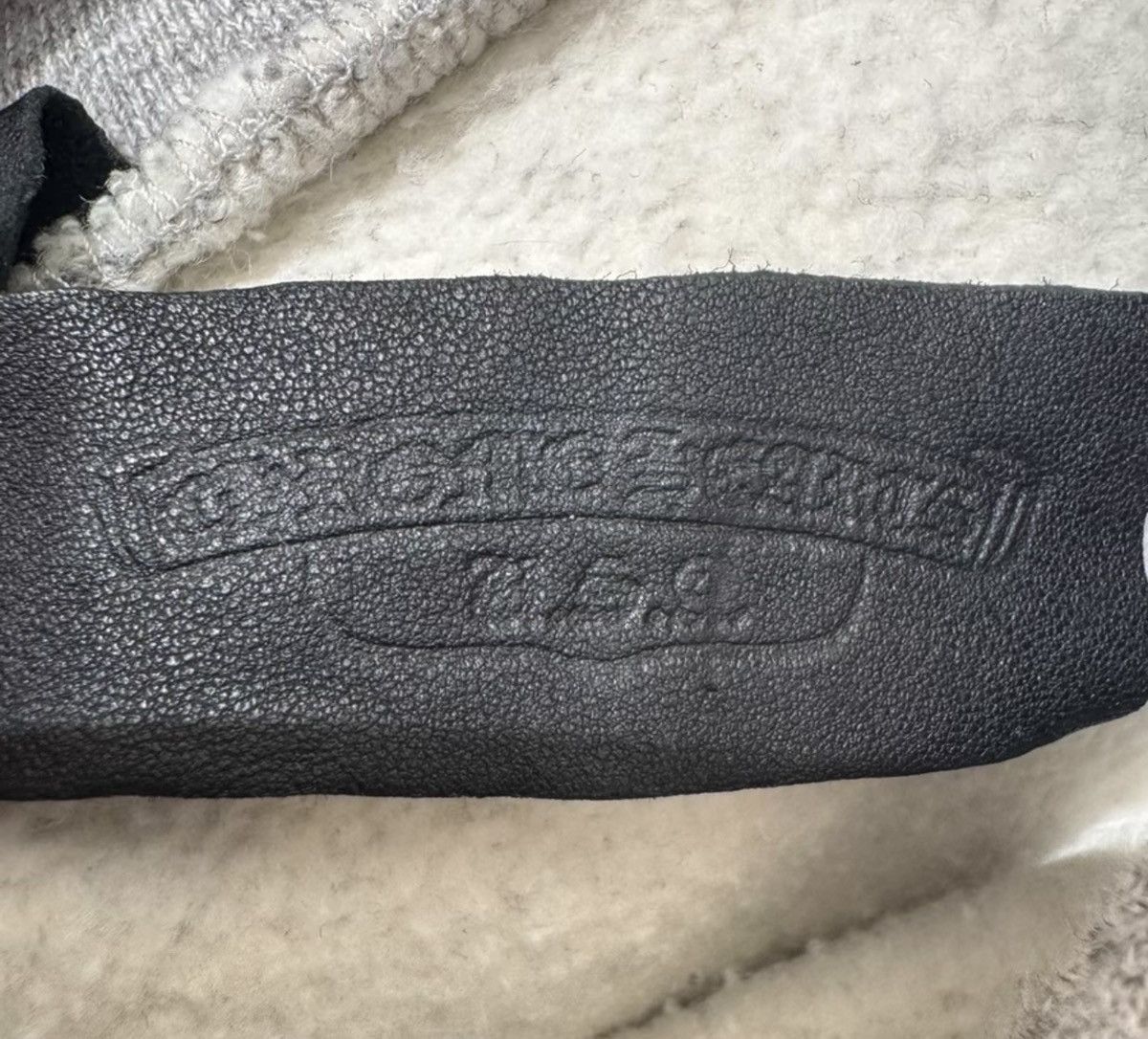 Chrome Hearts Chrome Hearts Grey Fleece-Lined Hoodie Size US S / EU 44-46 / 1 - 6 Thumbnail