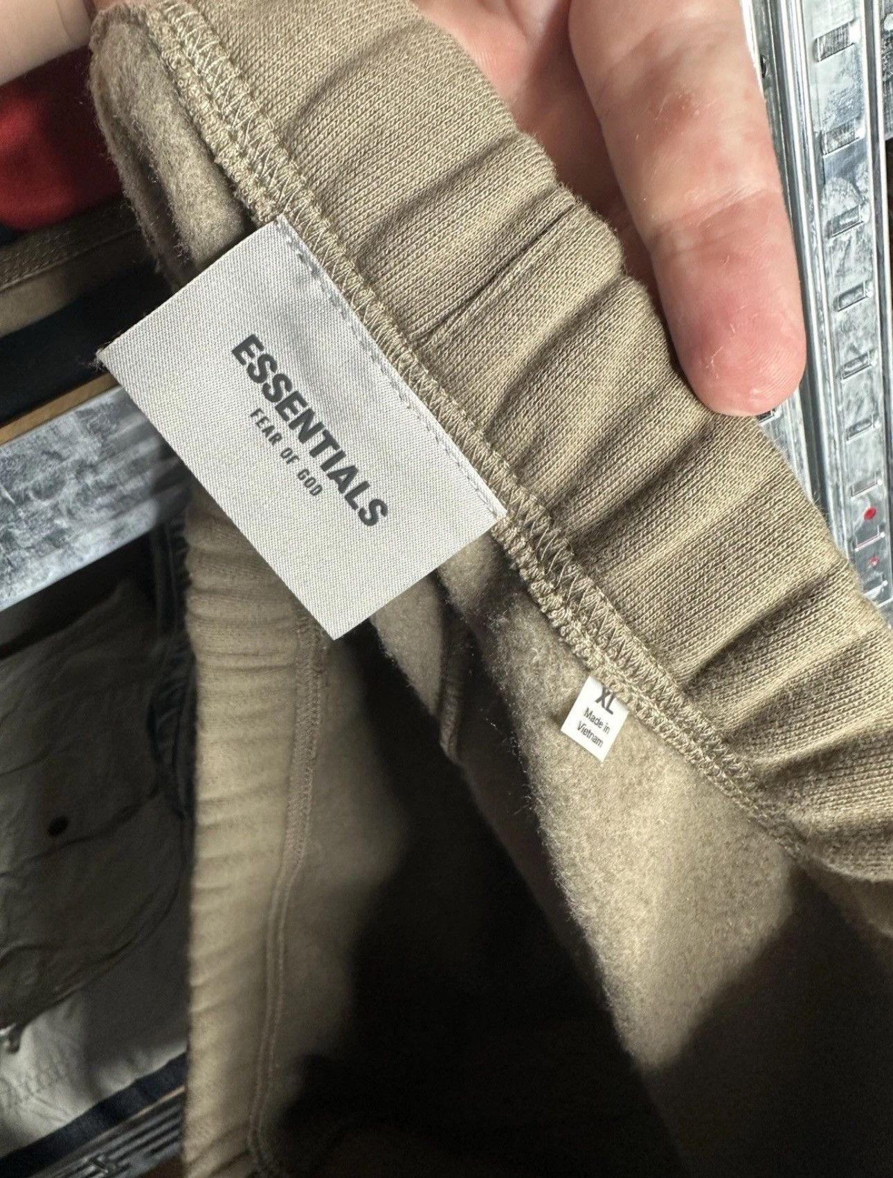 Fear of God Fear of God Essentials Sweatpants Joggers Logo Print Men XL Size US 36 / EU 52 - 5 Thumbnail