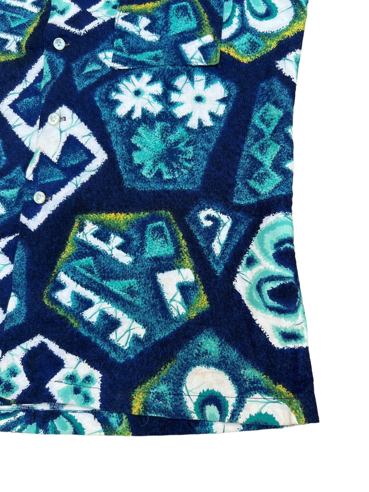 Sears Vintage 70s Sears Art Hawaiian Shirt Size US M / EU 48-50 / 2 - 10 Thumbnail