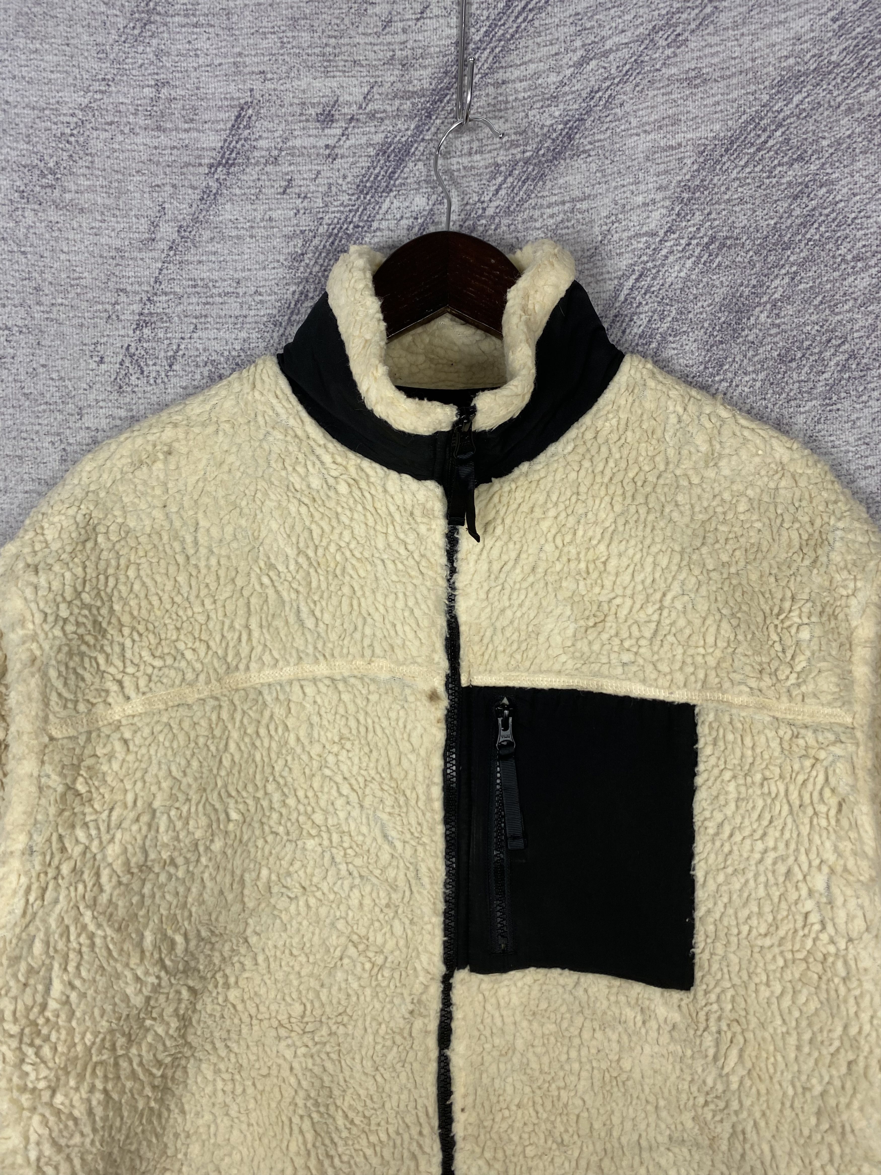 Japanese Brand Vintage Wego Zip Up Sherpa Jacket Size US S / EU 44-46 / 1 - 2 Thumbnail