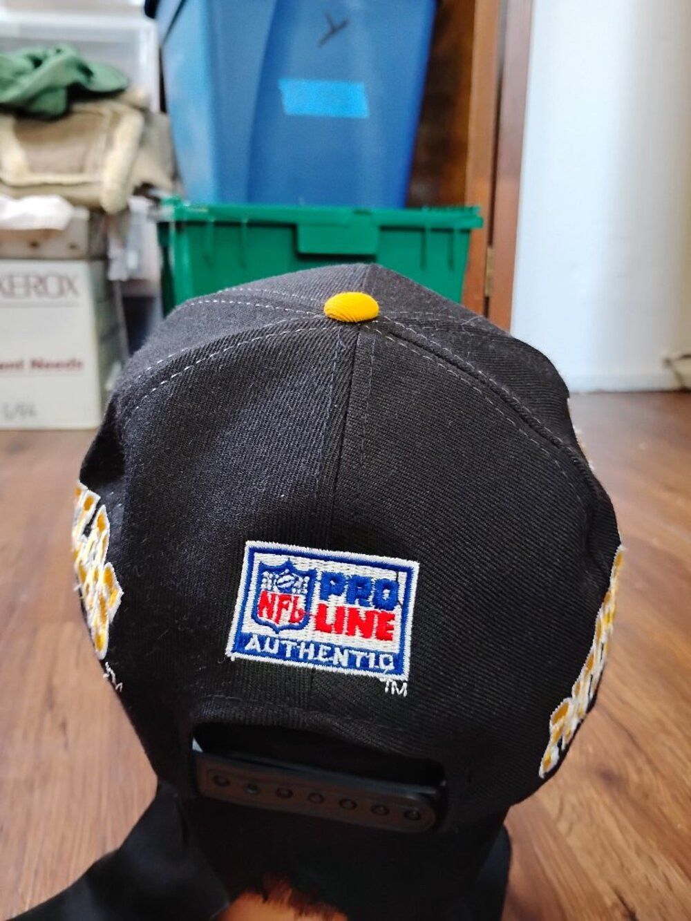 Sports Specialties Vintage Sports Specialties Sidewave Pittsburgh Steelers Hat Size ONE SIZE - 3 Thumbnail