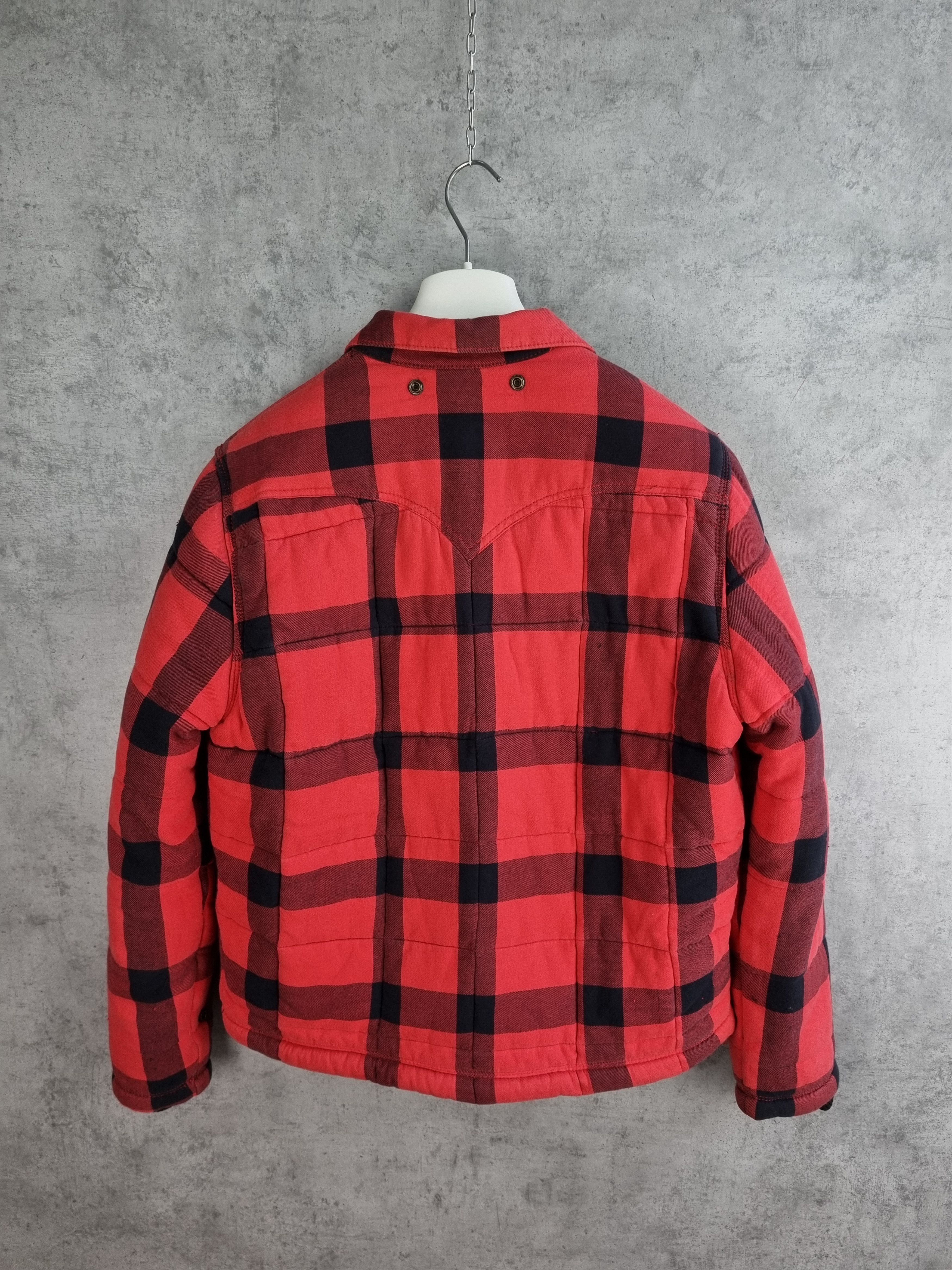 Levi's × Levi's Vintage Clothing Levis Plaid Vintage Aesthetic Distressed Jacket Size US M / EU 48-50 / 2 - 7 Thumbnail