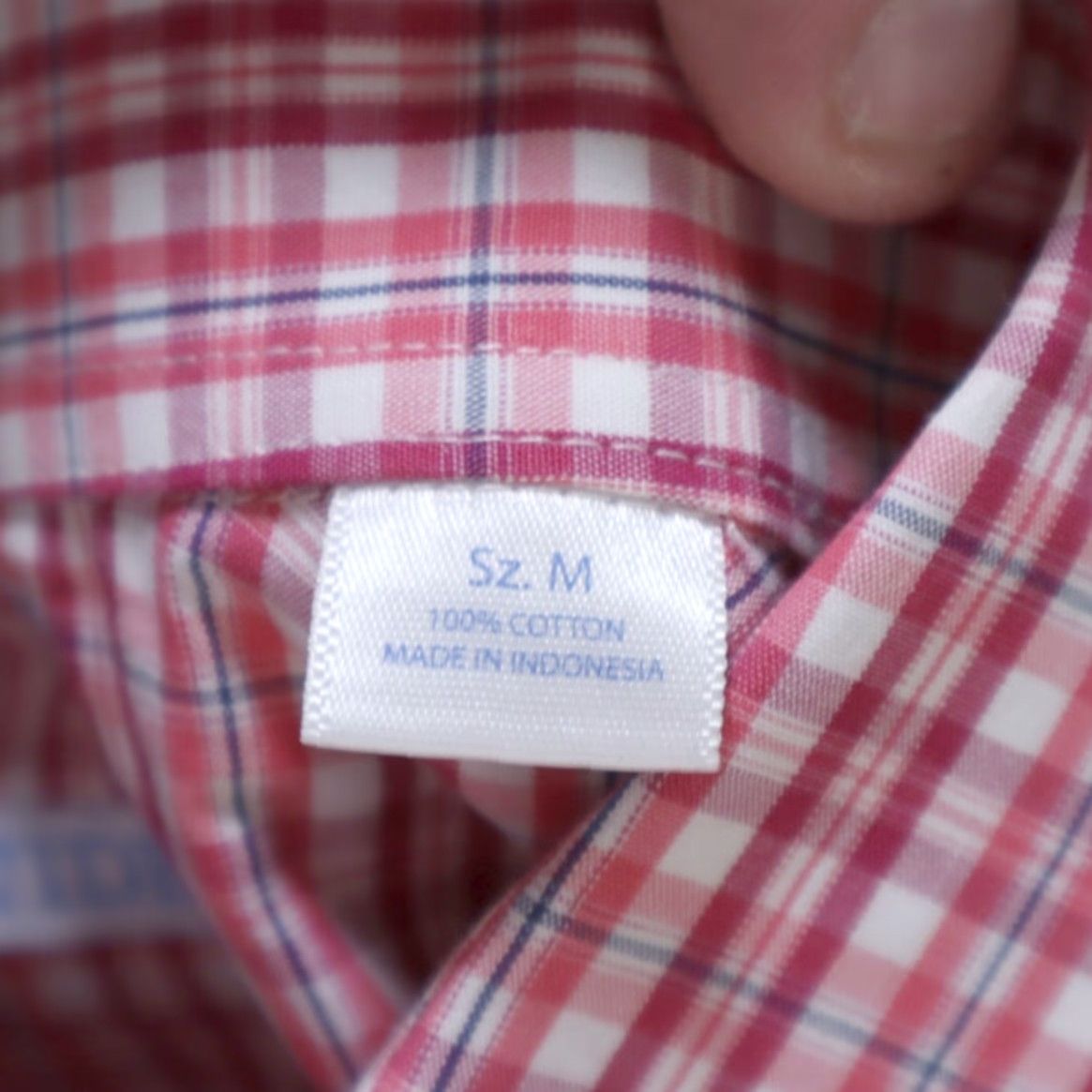 Southern Tide Southern Tide Embroidered Gingham Button Down Shirt Red Men's M Size US M / EU 48-50 / 2 - 6 Thumbnail