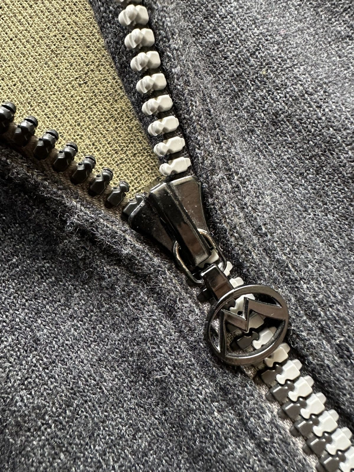Maharishi AW99/00 Maharishi duo faced knit zipper hoodie Size US M / EU 48-50 / 2 - 11 Thumbnail