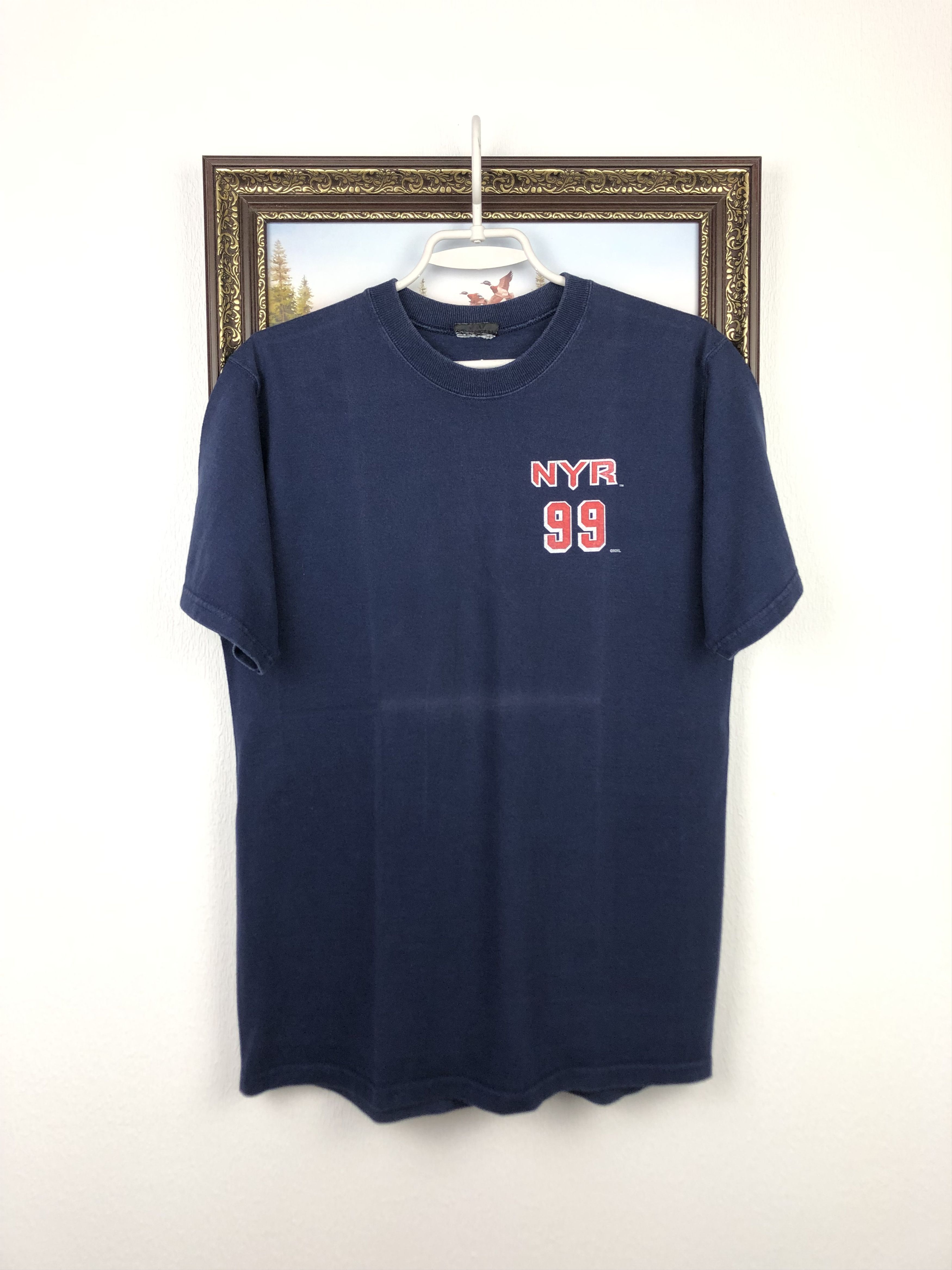 Vintage Vintage Wayne Gretzky NY Rangers The Great One Shirt Jersey Size US M / EU 48-50 / 2 - 3 Thumbnail