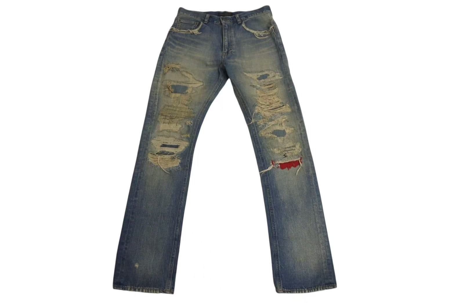UNDERCOVER Distressed Denim Pants Size M