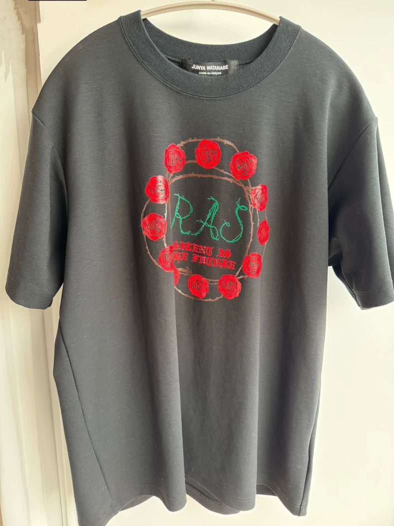 Junya Watanabe Junya Watanabe Rose men's and women's T-shirt short sleeve Size M / US 6-8 / IT 42-44 - 1 Thumbnail