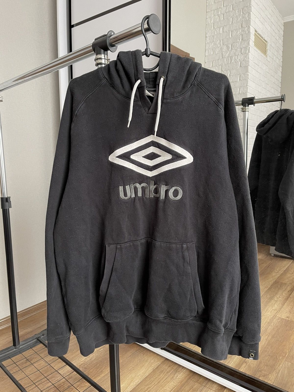 Other Umbro Vintage Hoodie Embroidered Logo 90s Size US L / EU 52-54 / 3 - 3 Thumbnail