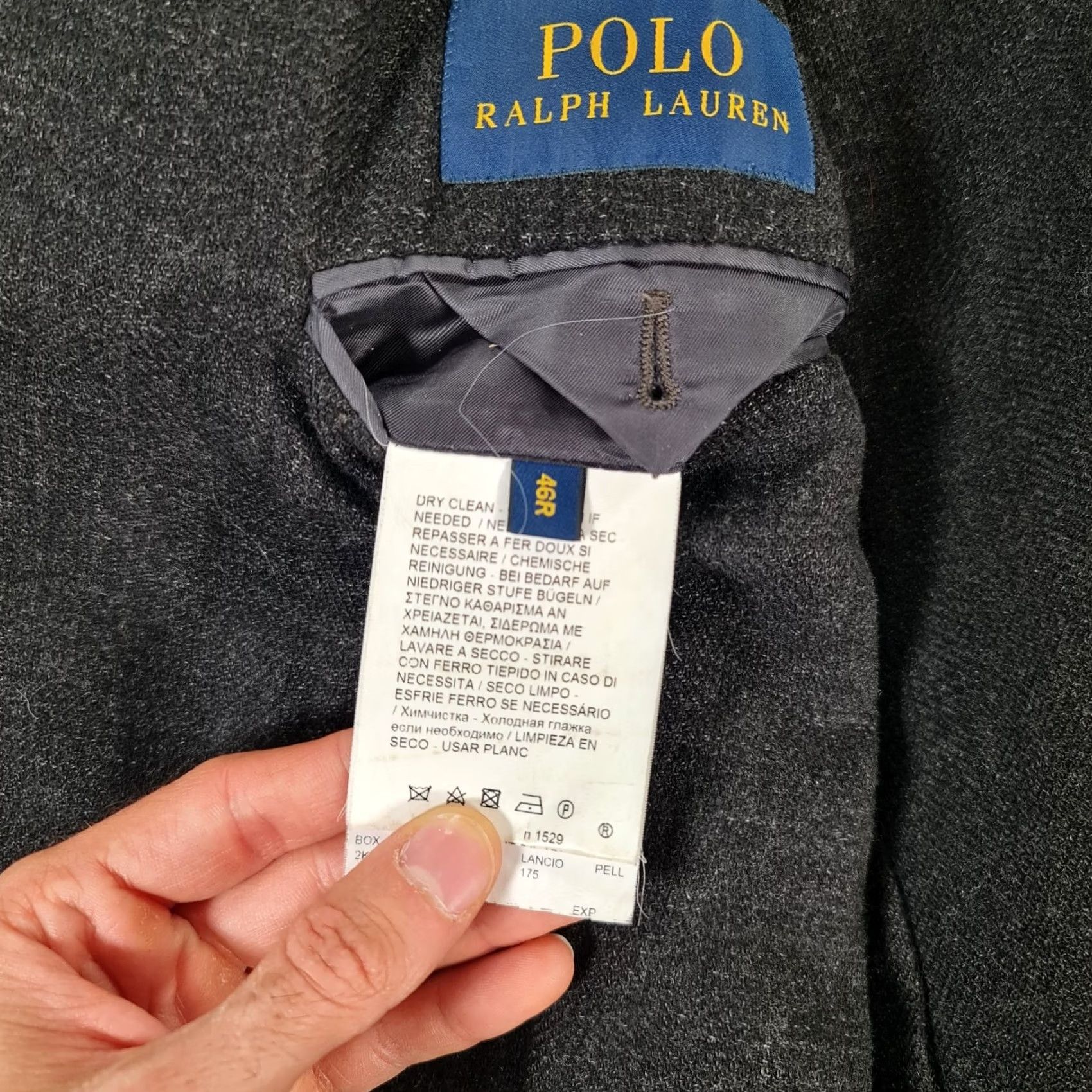 Polo Ralph Lauren Polo Ralph Lauren Blazer Mens 46R Grey Wool Linen Single-Breasted Lightweight Unlined Button-Front Pocketed 3 Outer Pockets 2 Inner Pockets Vintage No Size US XXL / EU 58 / 5 - 7 Thumbnail