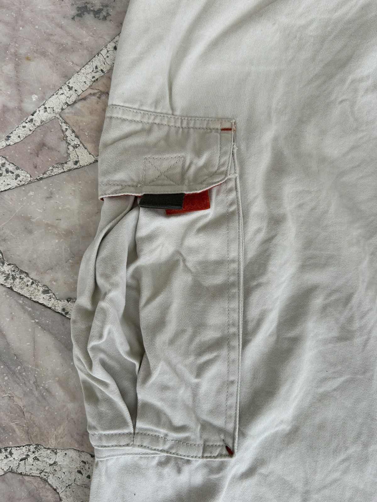 Japanese Brand No boundaries Cargo White Olive Size US 30 / EU 46 - 6 Thumbnail