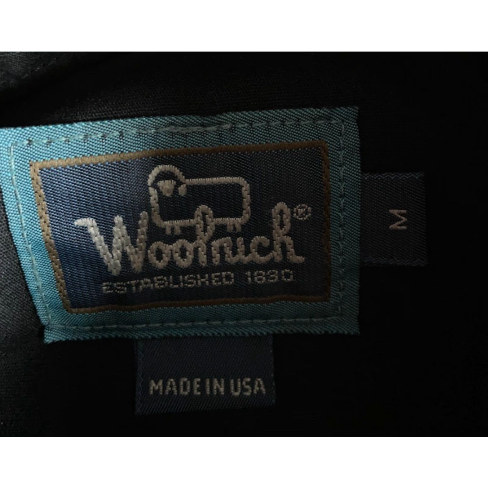 Vintage VINTAGE Woolrich Shirt Men Medium Red Blue Stripe Leather Collar Wool Flannel 90s Hipster Retro Workwear Casual Shirt Mens Size US M / EU 48-50 / 2 - 3 Thumbnail