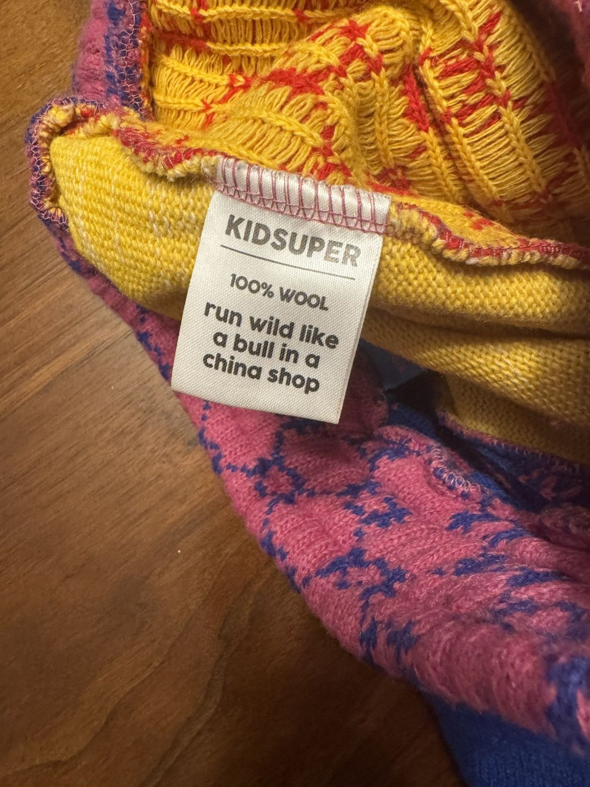 KidSuper Kidsuper Studio patchwork sweatpants scrap knit pants Size US 30 / EU 46 - 3 Thumbnail