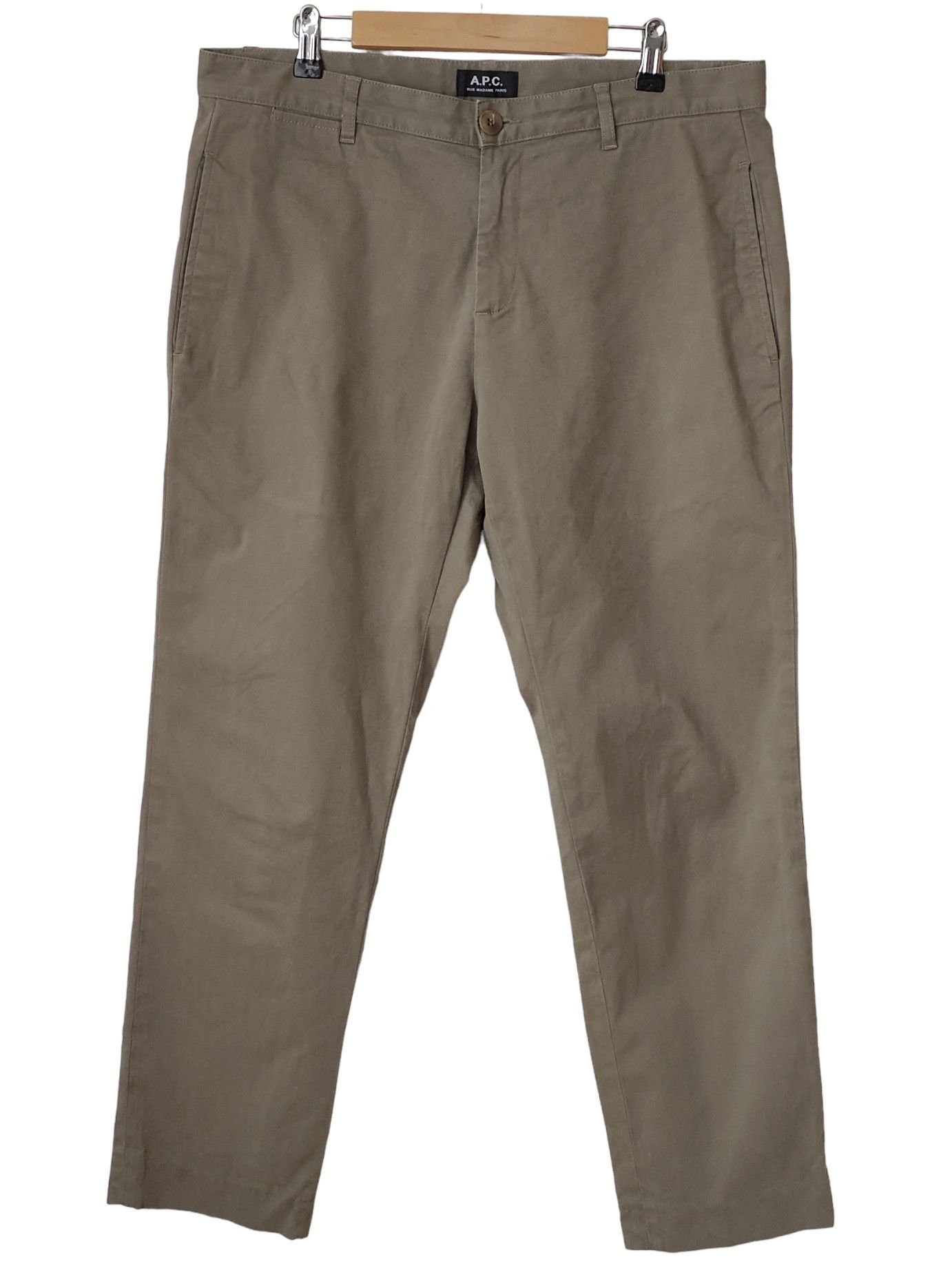 A.P.C. A.P.C. Paris APC Archival Casual Chino Pants Size US 32 / EU 48 - 1 Thumbnail