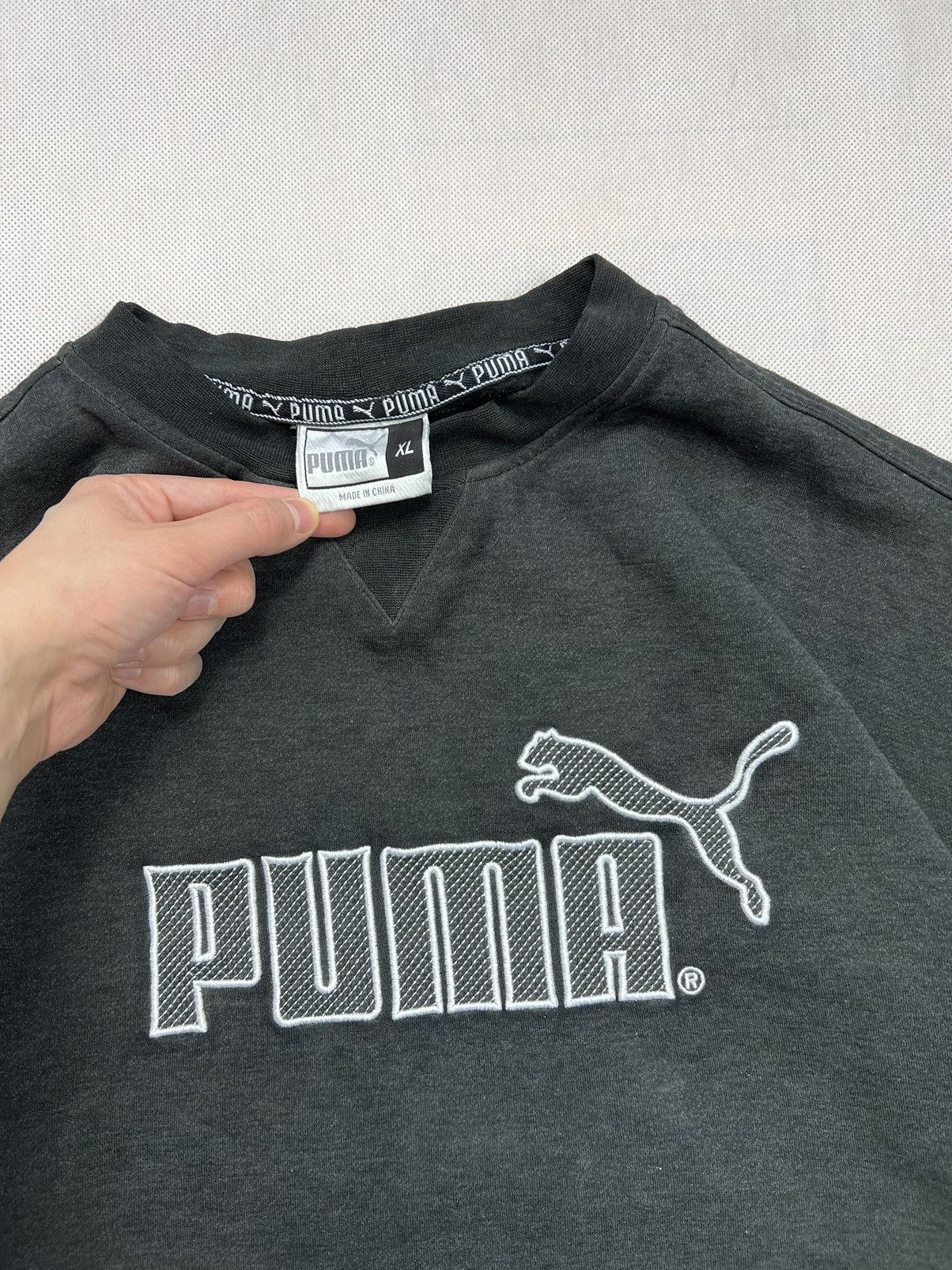 Puma × Vintage Sweatshirt Puma vintage 90’s boxy fit Size US XL / EU 56 / 4 - 2 Thumbnail