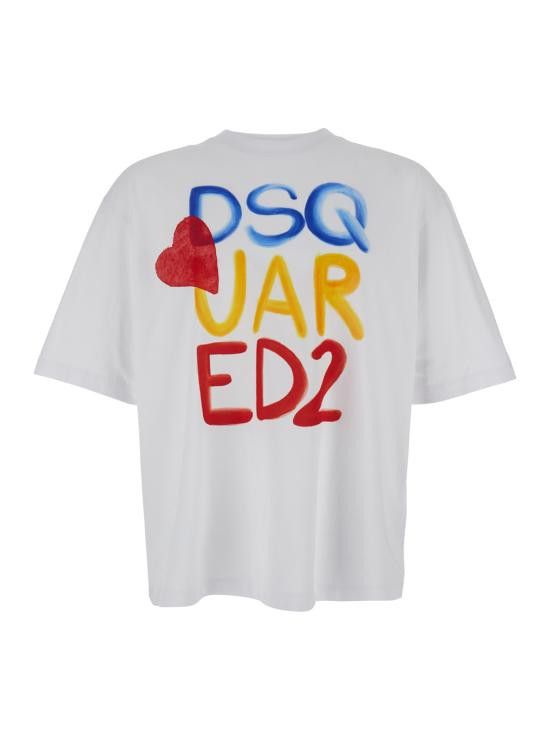 Dsquared2 DSQUARED2 Men Tops S78GD0098D20020100 White Size US M / EU 48-50 / 2 - 1 Thumbnail