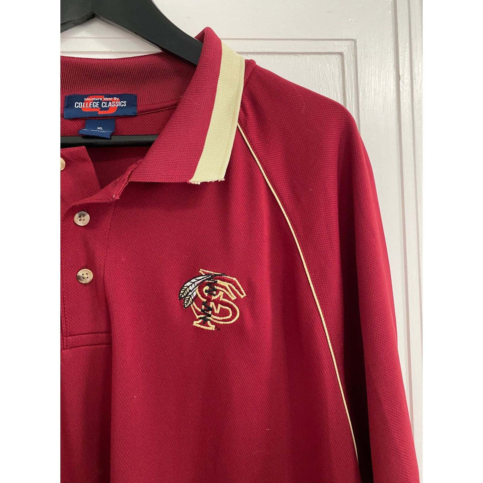 NCAA Florida State University Seminoles Polo Shirt Size XL Size US XL / EU 56 / 4 - 2 Thumbnail