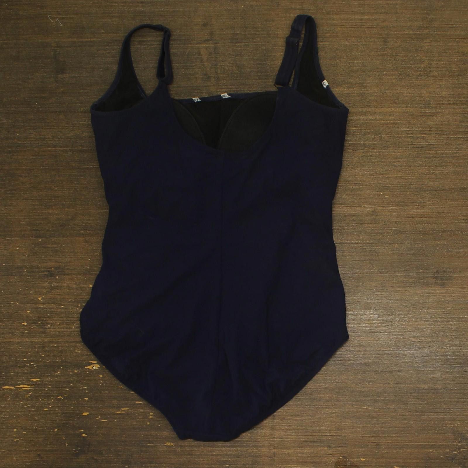 Other Gottex One-piece Swimsuit Mm172ur Navy Blue / White 16 Size ONE SIZE - 2 Thumbnail