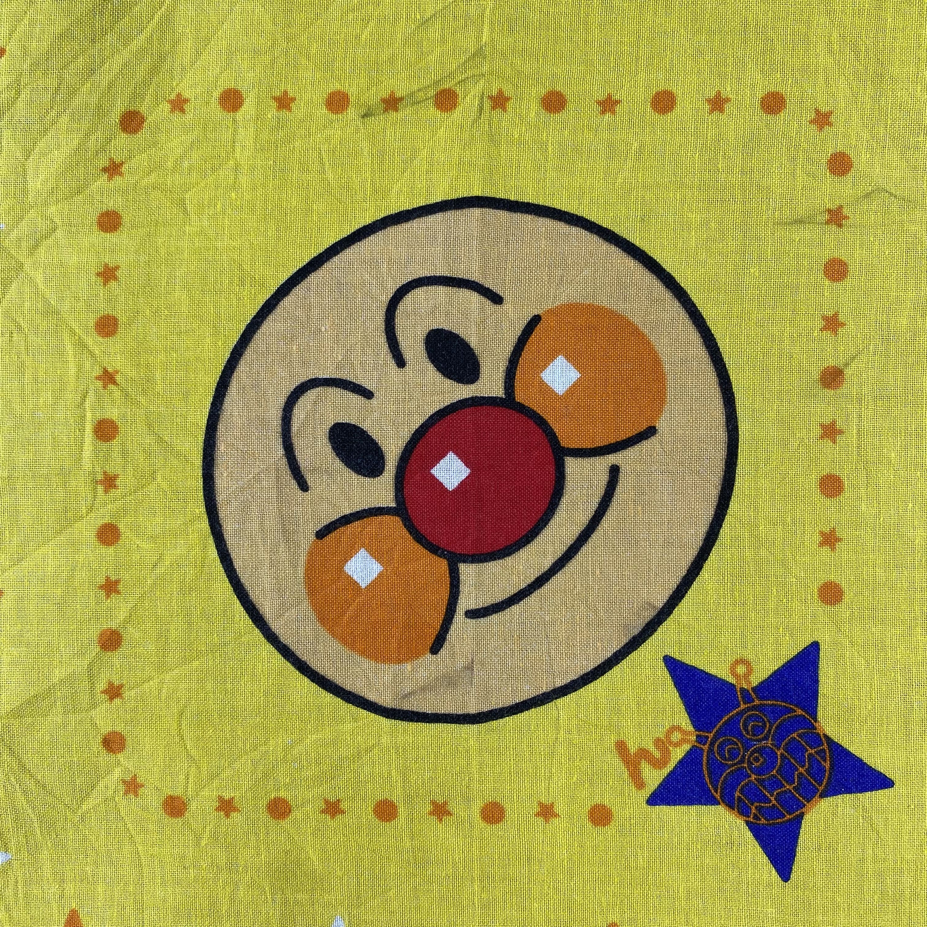 Anime × Vintage Anpanman Handkerchief/Neckerchief/Bandana HC827 Size ONE SIZE - 4 Thumbnail