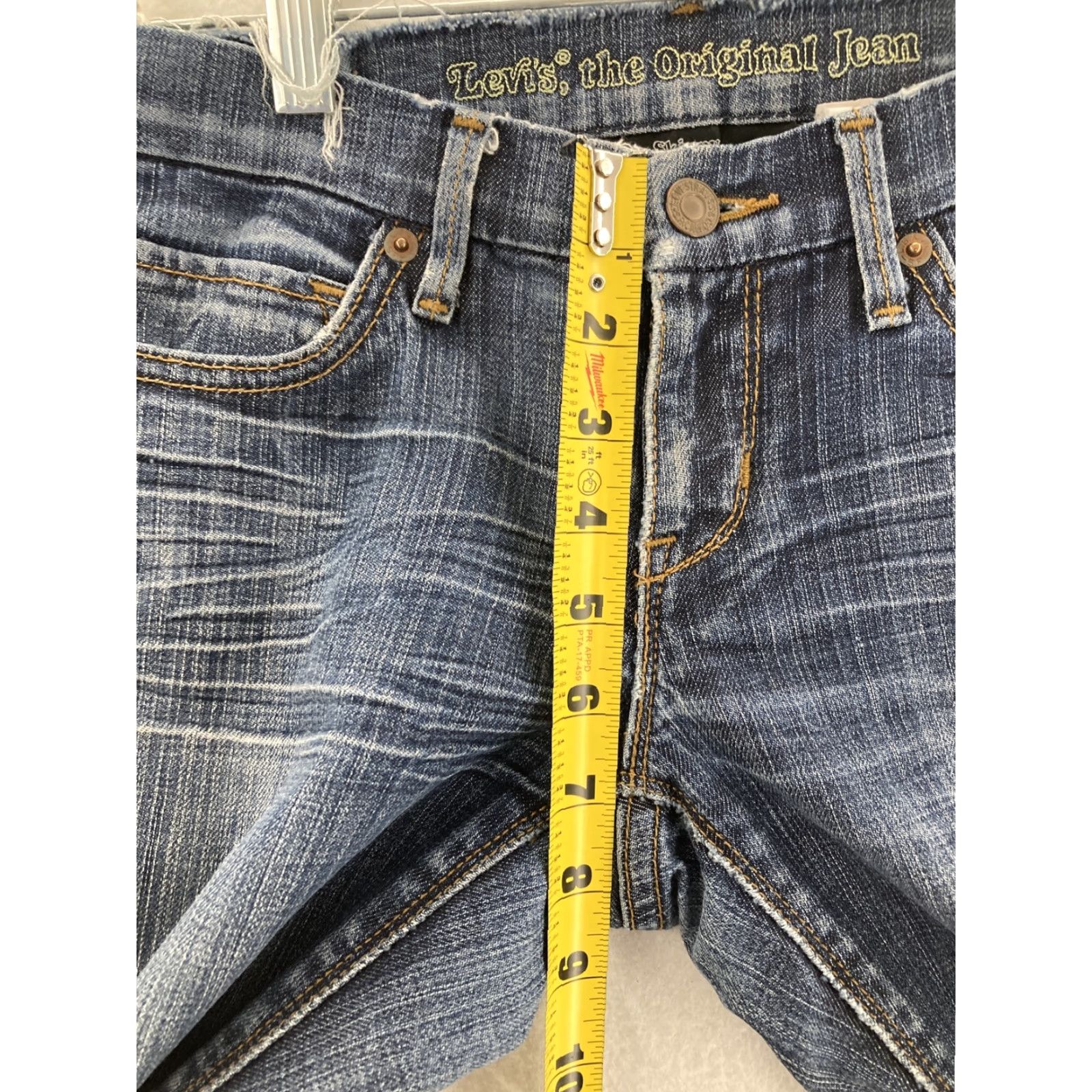 Levi's Levi's 421 Jeans Jeans Blue Regular 28 XS? Size 29" - 5 Thumbnail
