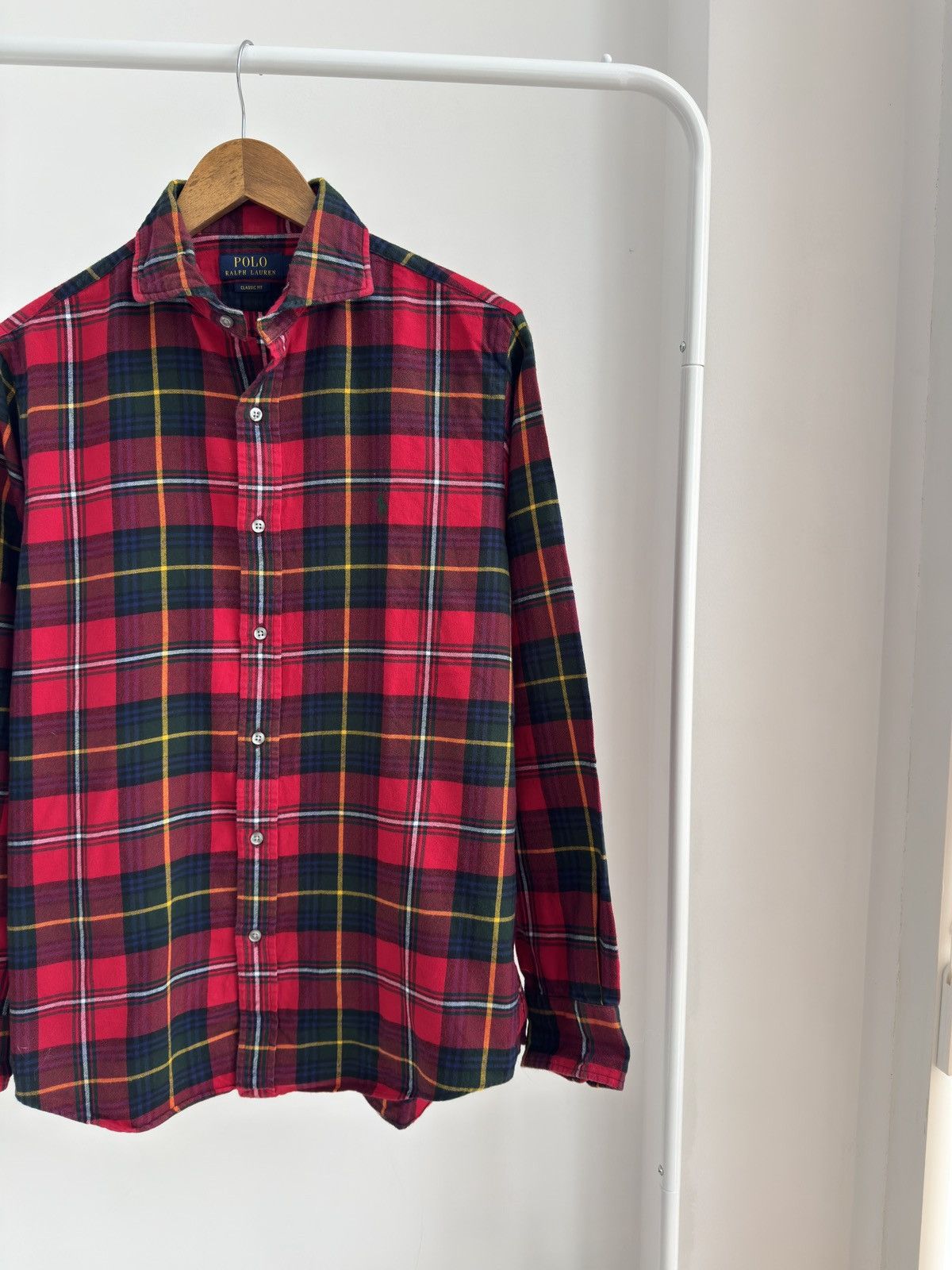 Polo Ralph Lauren Polo Ralph Lauren Plaid Checked Button Up Luxury Shirt Men Size US M / EU 48-50 / 2 - 3 Thumbnail