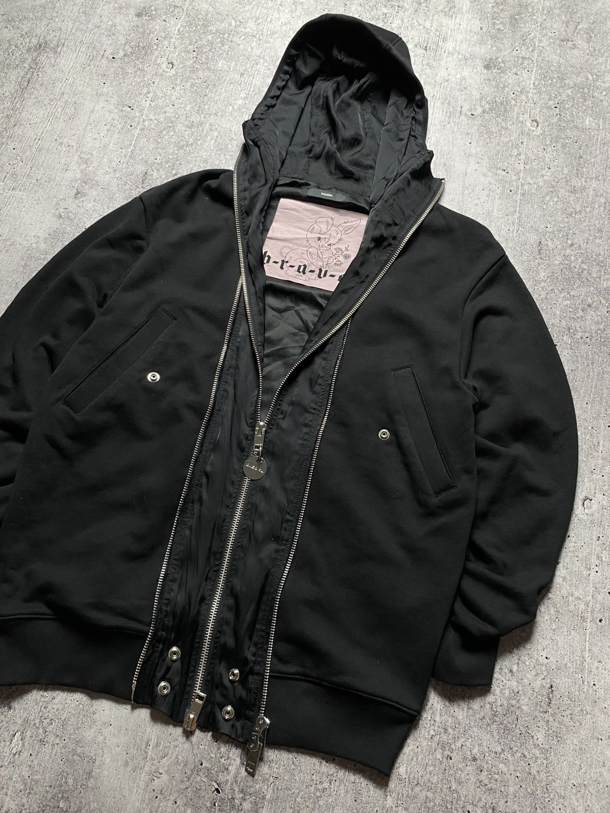 Other Diesel Avant Garde Hoodie Japan Style Size US M / EU 48-50 / 2 - 4 Thumbnail