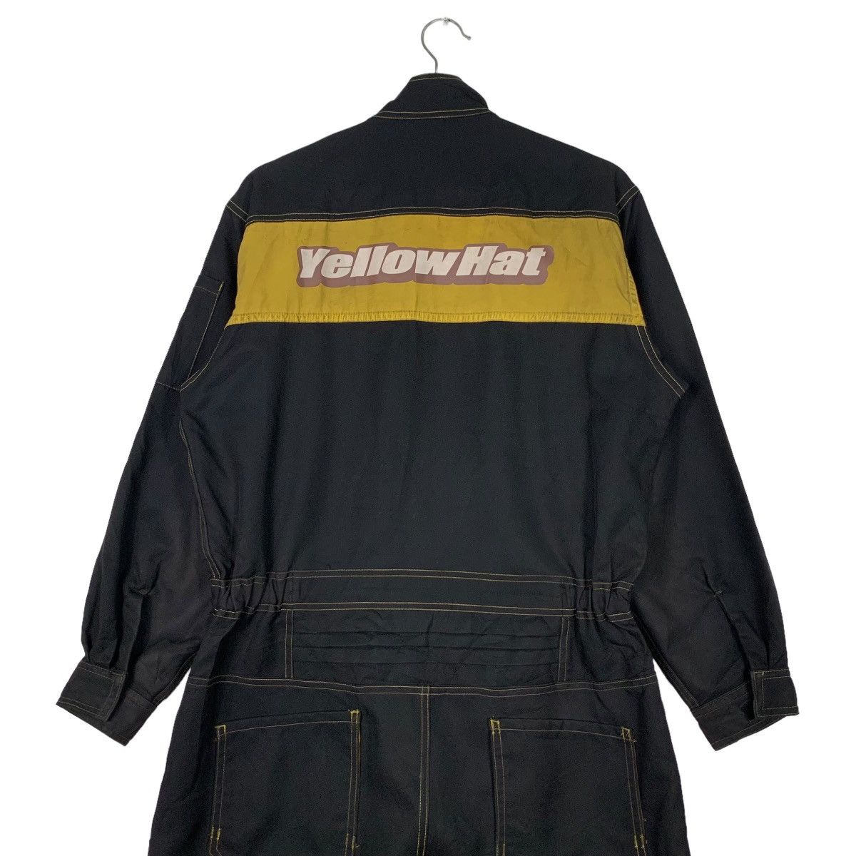 Japanese Brand YELLOW HAT Big Logo Coverall #0299-C14 Size US 36 / EU 52 - 2 Thumbnail