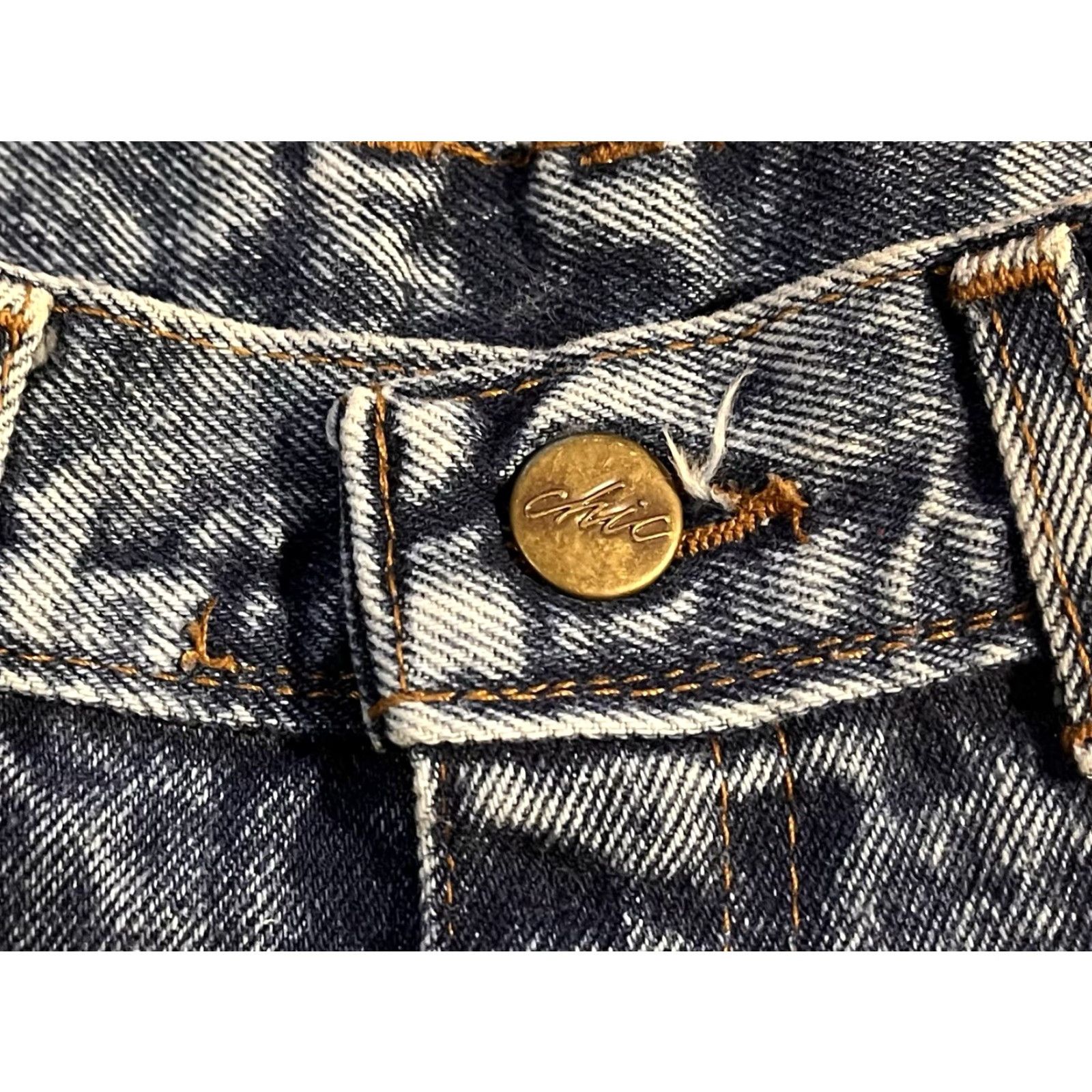 Vintage VINTAGE CHIC CHIC Regal High Waist Mom Jeans Jeans 11 Petite Blue Acid Wash 80s 90s Grunge Hipster Retro Womens Girls Mens Size 32" / US 10 / IT 46 - 7 Thumbnail