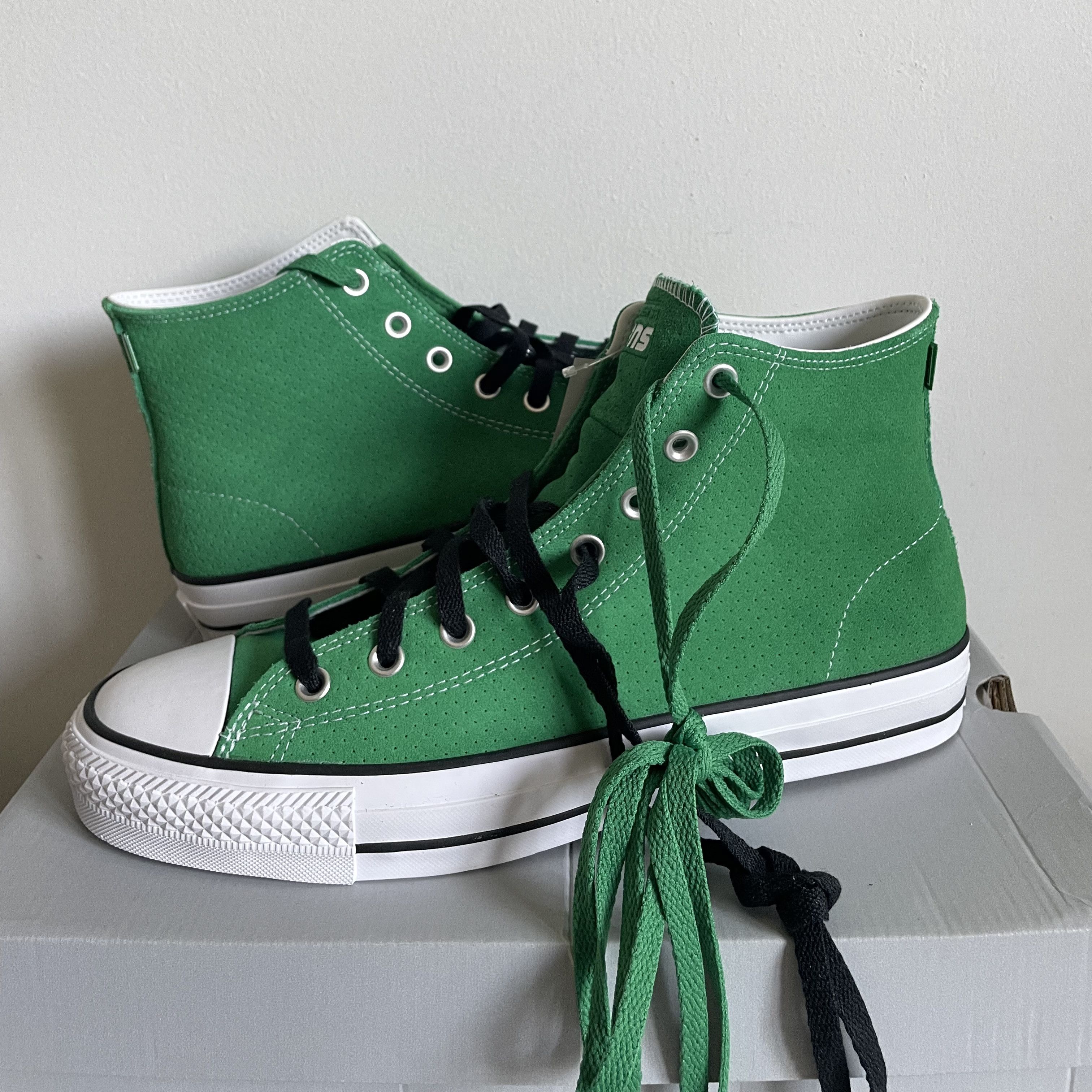 Converse Converse CTAS Pro Hi Green/Black/White Size US 11 / EU 44 - 1 Thumbnail