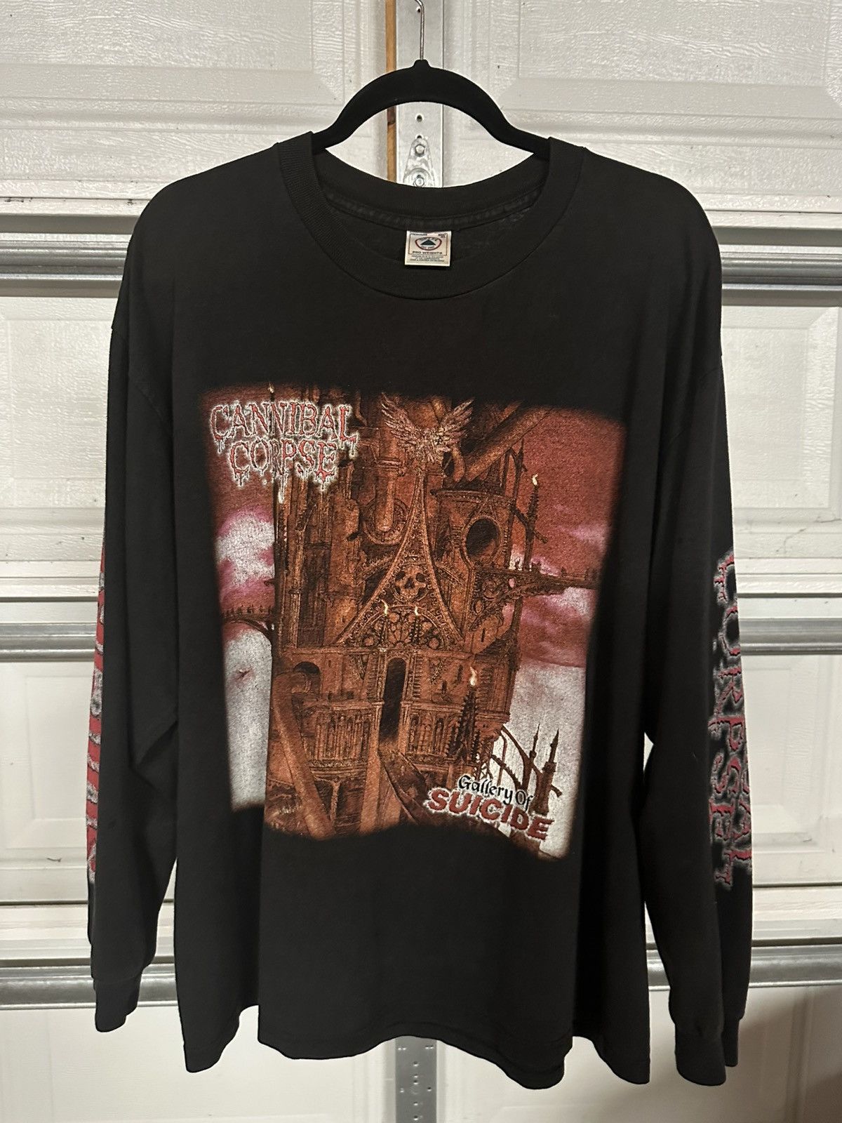 Vintage Cannibal Corpse Gallery of Suicide Death Metal 1998 Size US XL / EU 56 / 4 - 2 Thumbnail